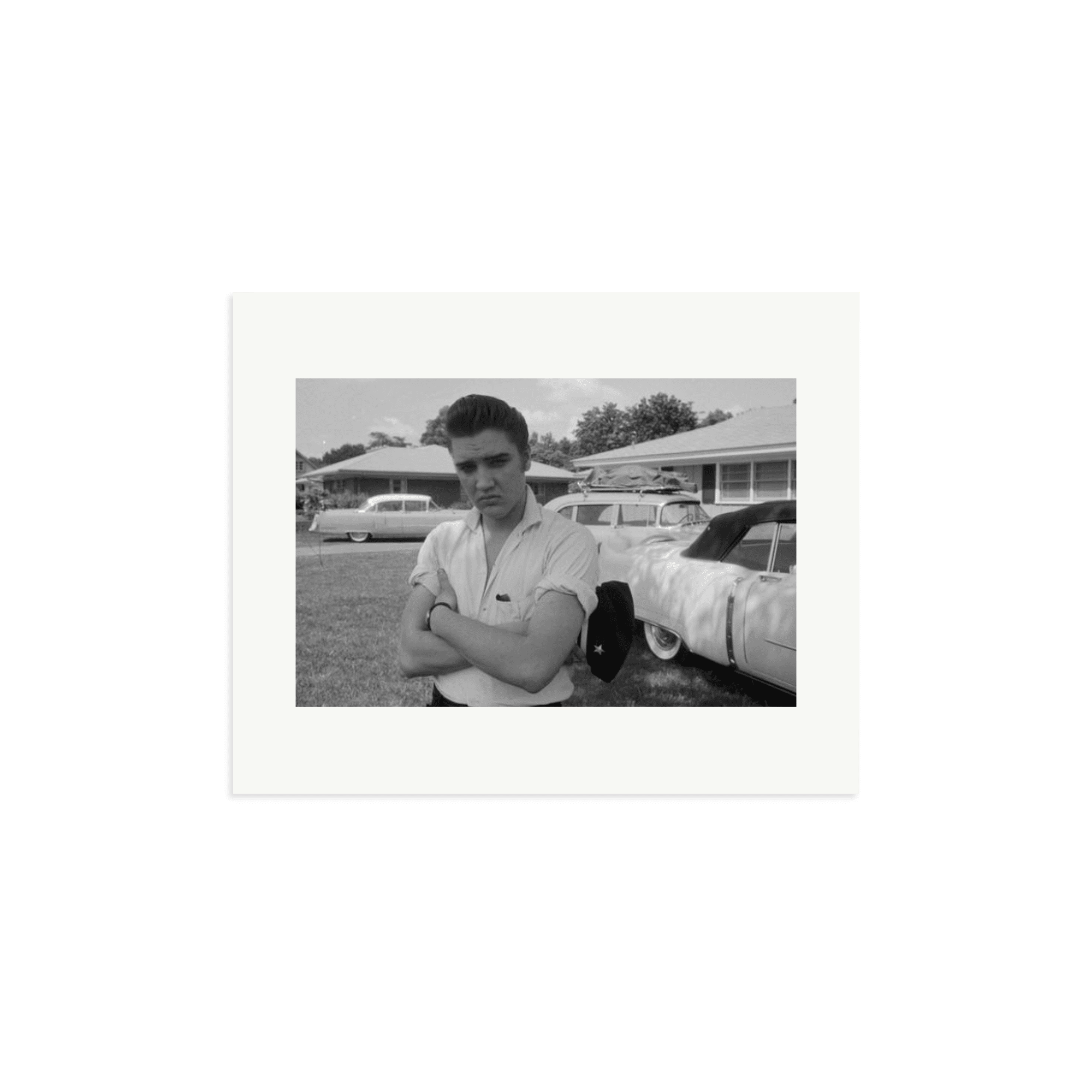 Elvis Presley with his Cadillacs - Paranoid Ranch