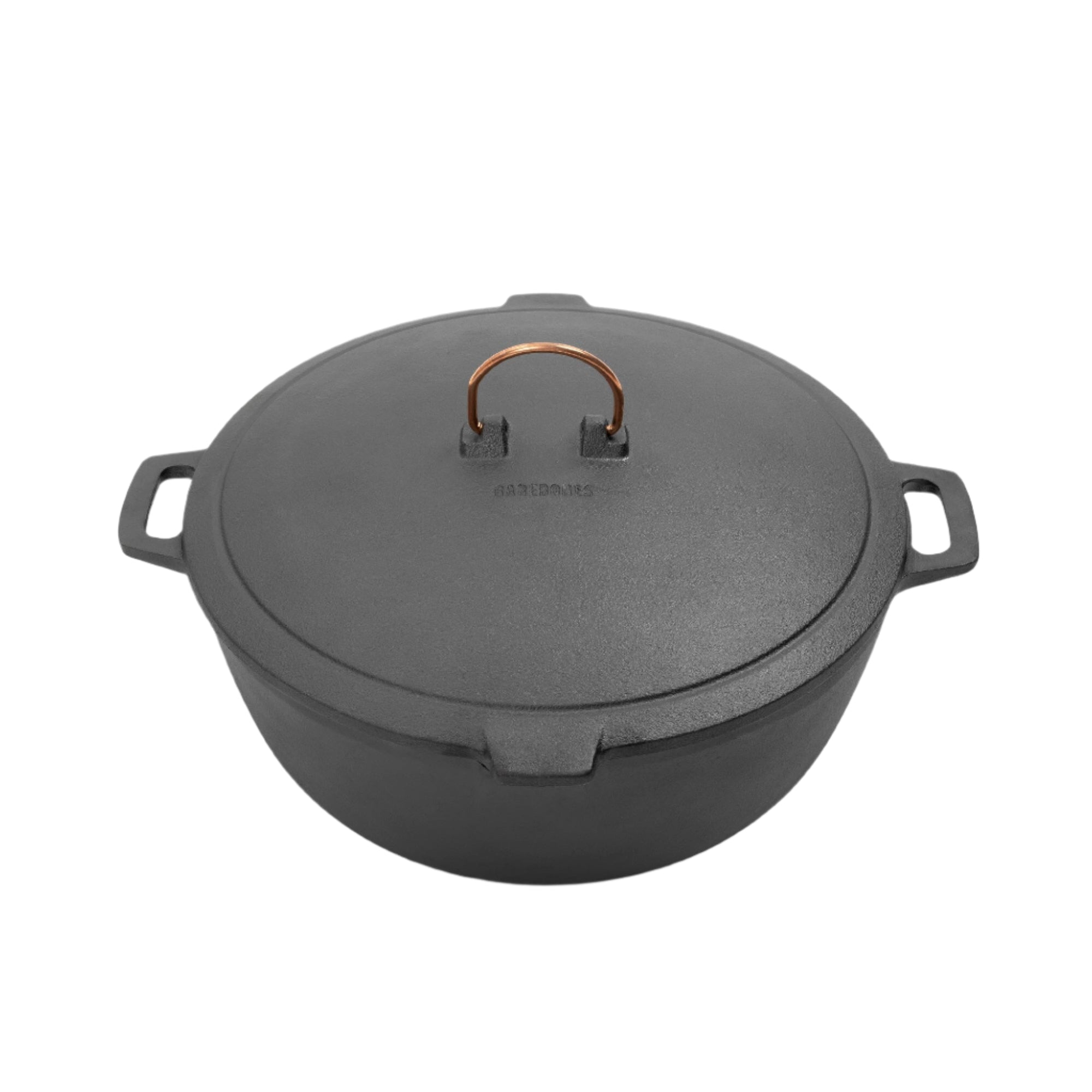 Enamel Lined Cast Iron Crock Pot - Paranoid Ranch