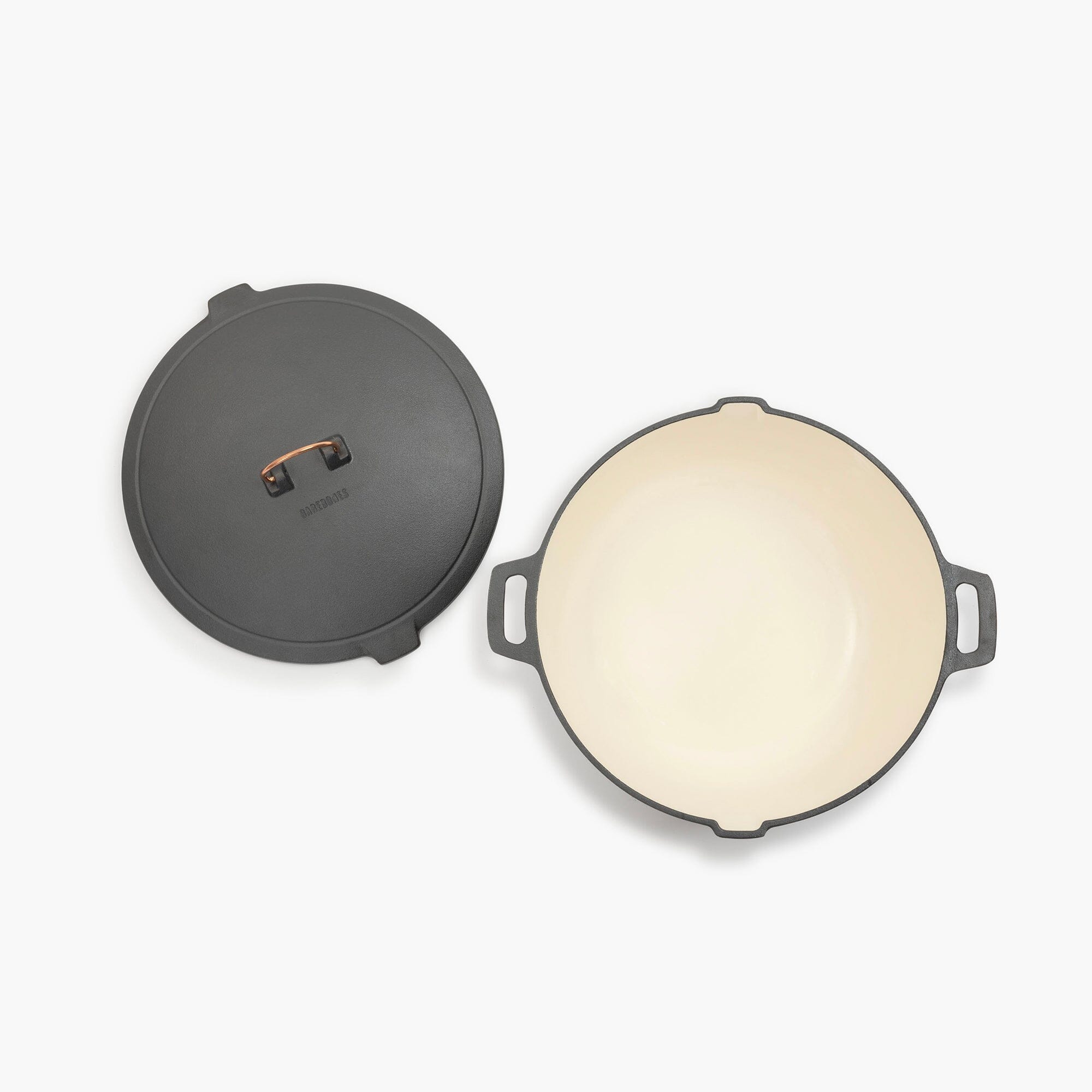 Enamel Lined Cast Iron Crock Pot - Paranoid Ranch