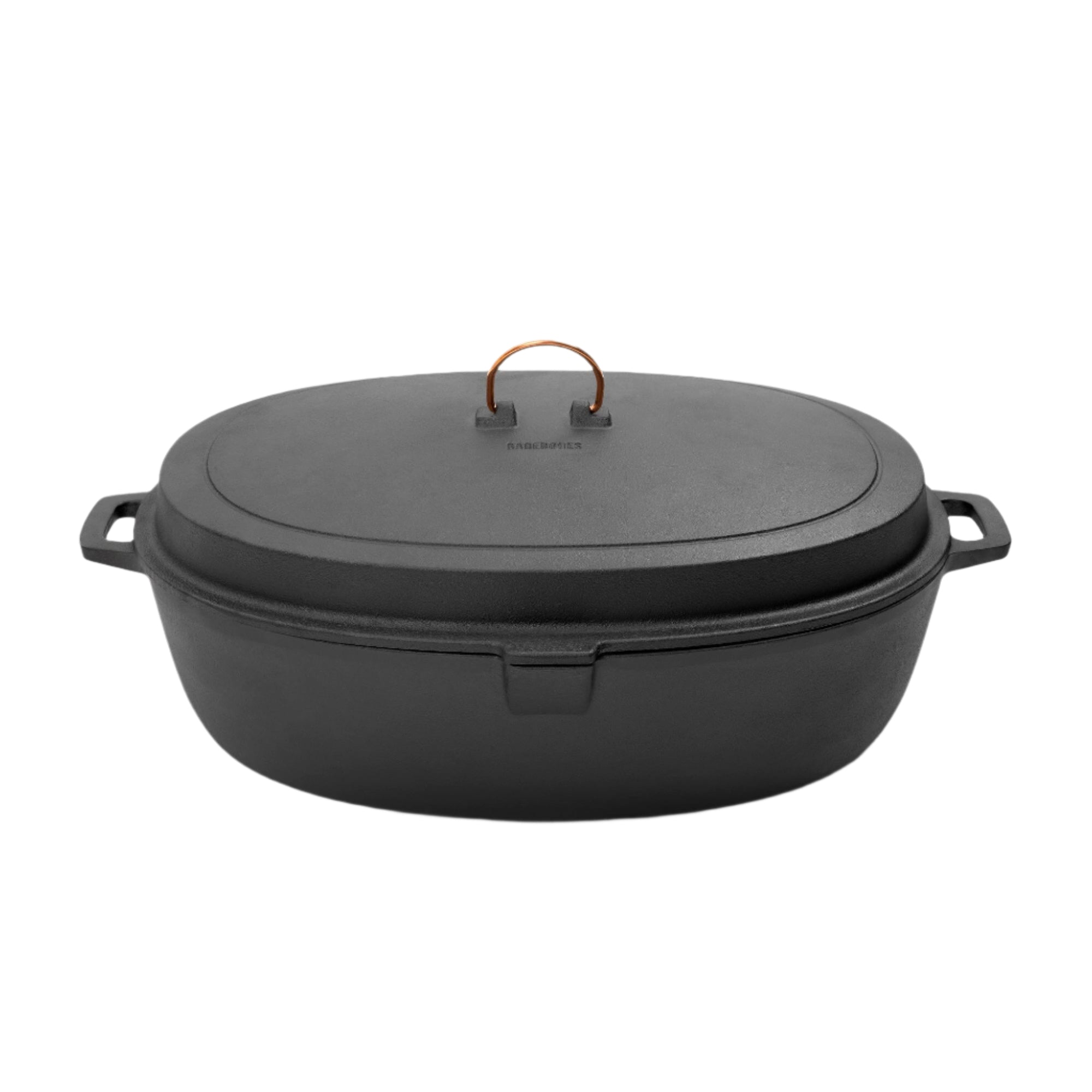 Enamel Lined Cast Iron Roaster - Paranoid Ranch