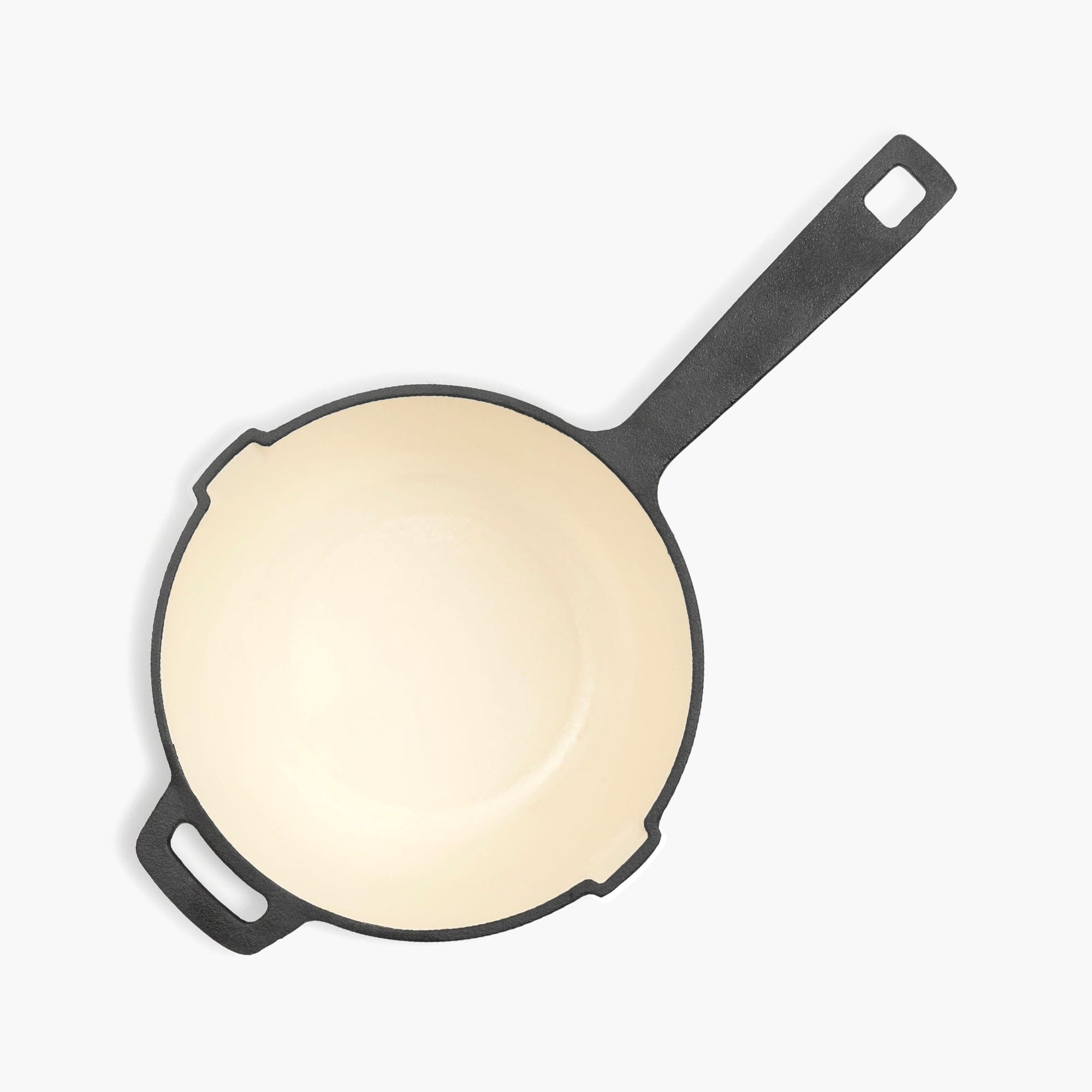 Enamel Lined Cast Iron Saucepan - Paranoid Ranch