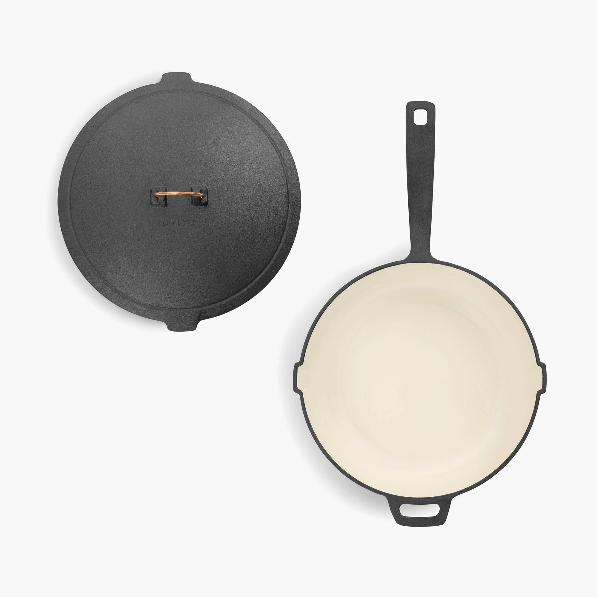 Enamel Lined Cast Iron Skillet - Paranoid Ranch
