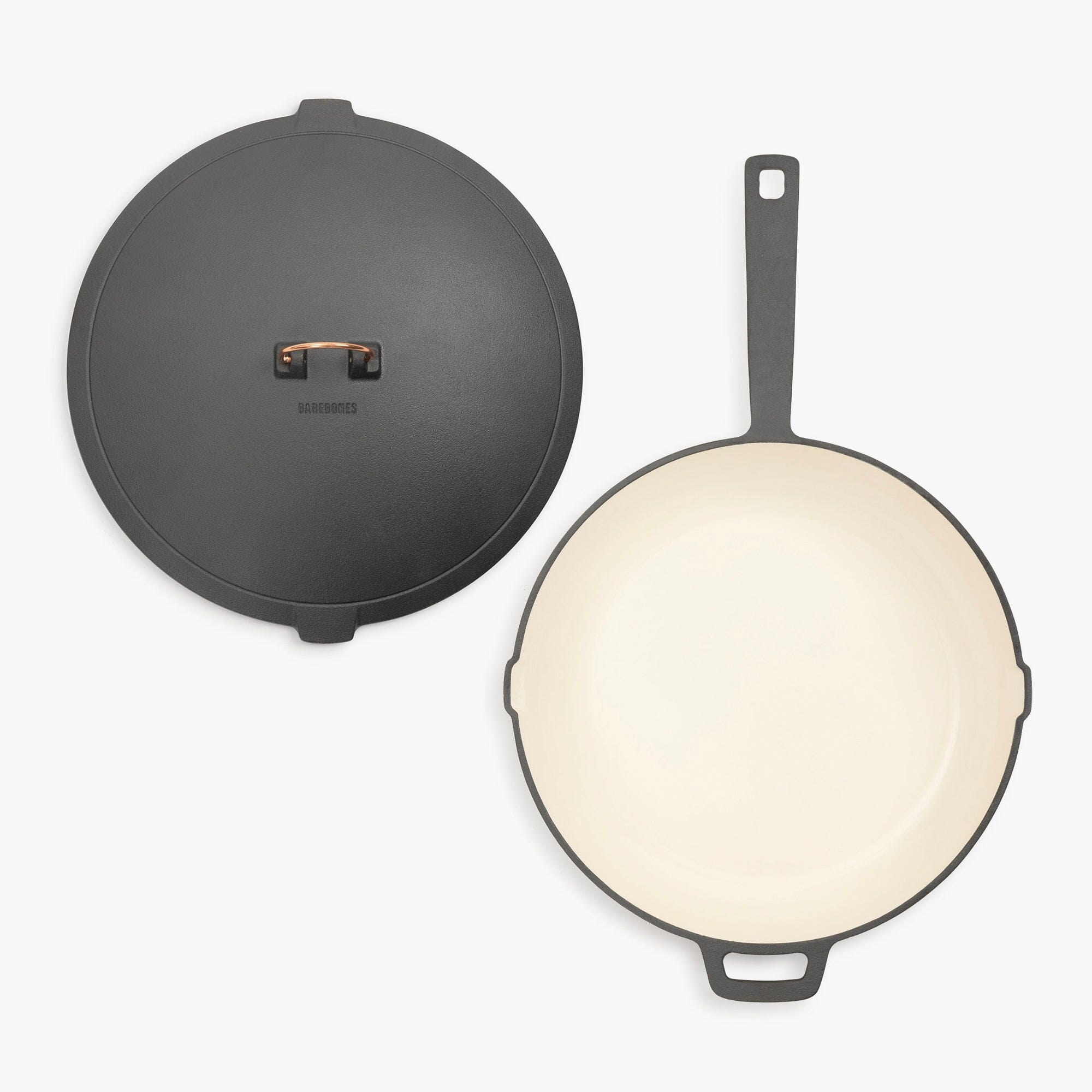 Enamel Lined Cast Iron Skillet - Paranoid Ranch