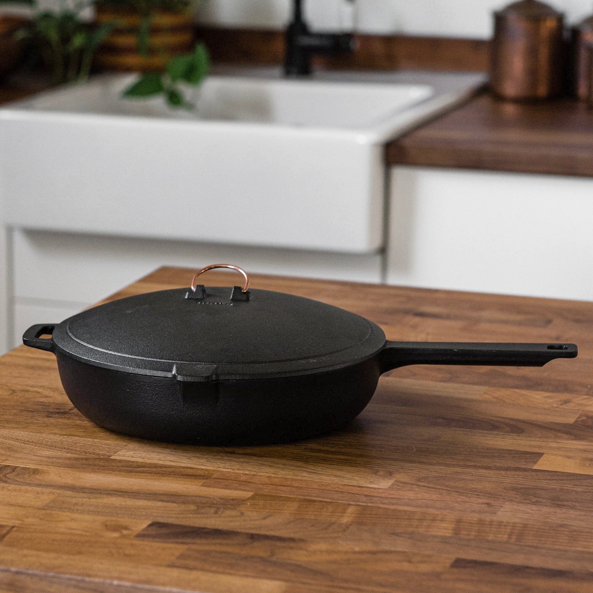 Enamel Lined Cast Iron Skillet - Paranoid Ranch