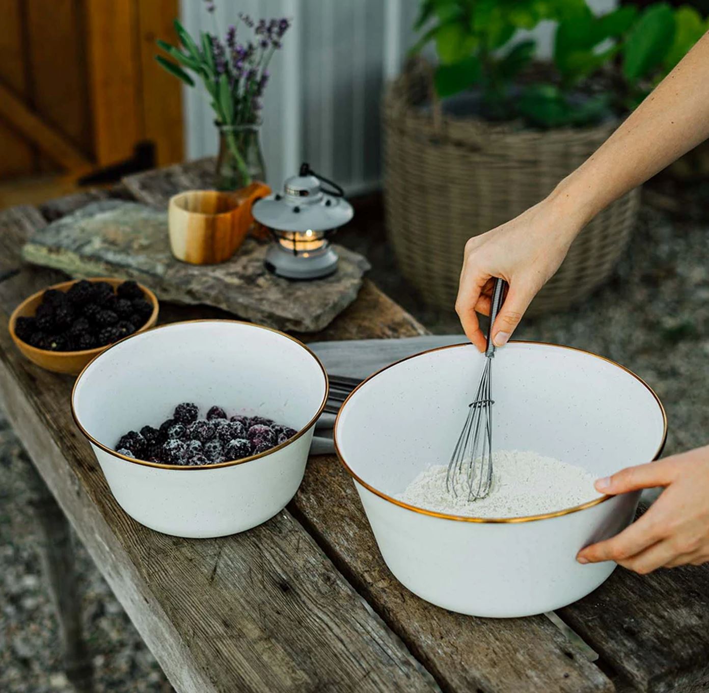 Enamel Mixing Bowl Set - Paranoid Ranch