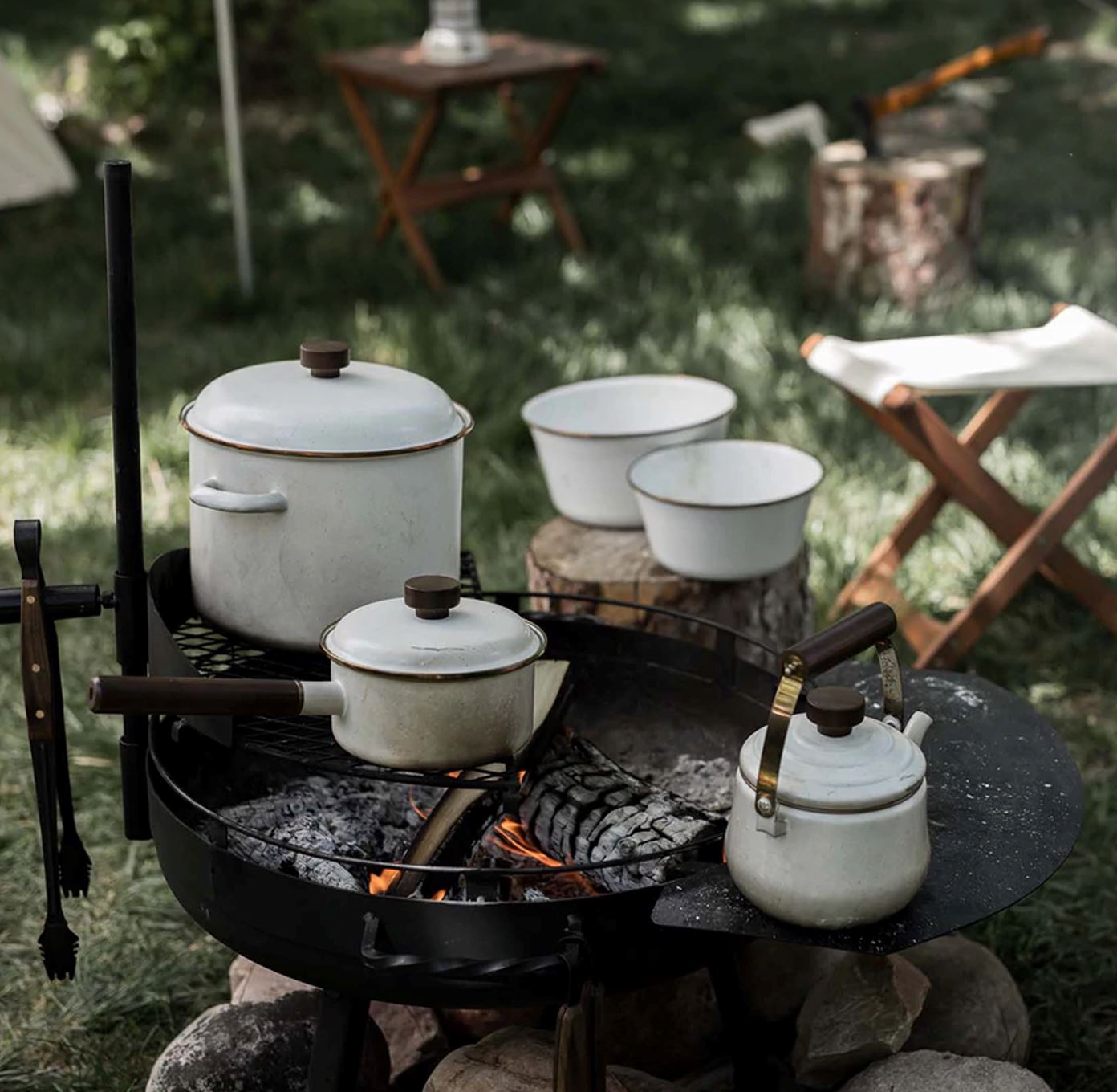 Enamel Stock Pot - Paranoid Ranch