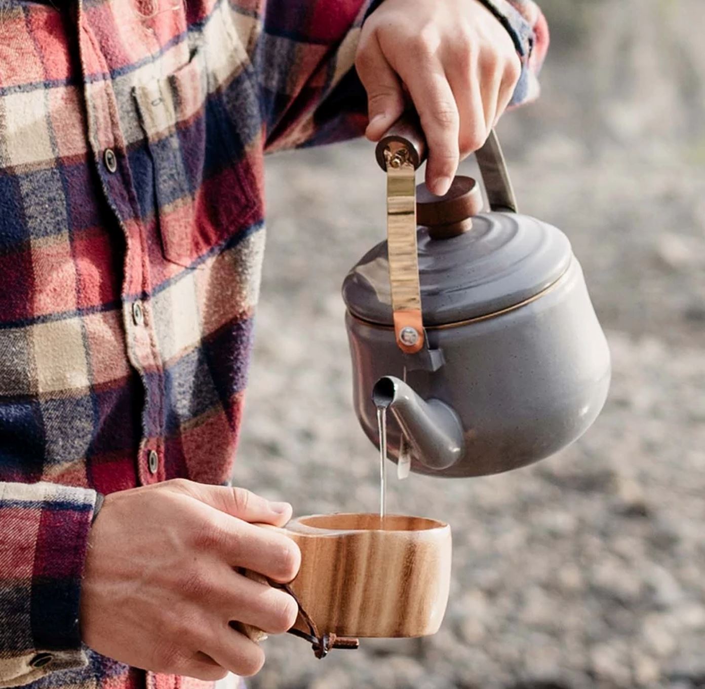 Enamel Teapot - Paranoid Ranch
