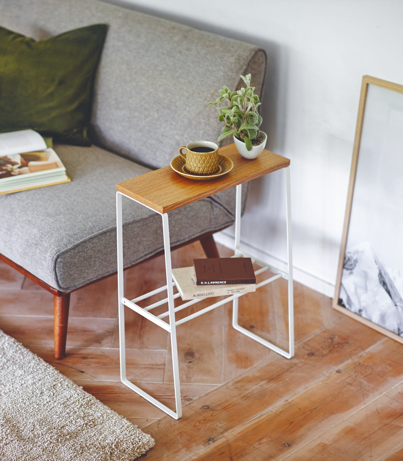 End Table (22" H) - Steel + Wood - Paranoid Ranch