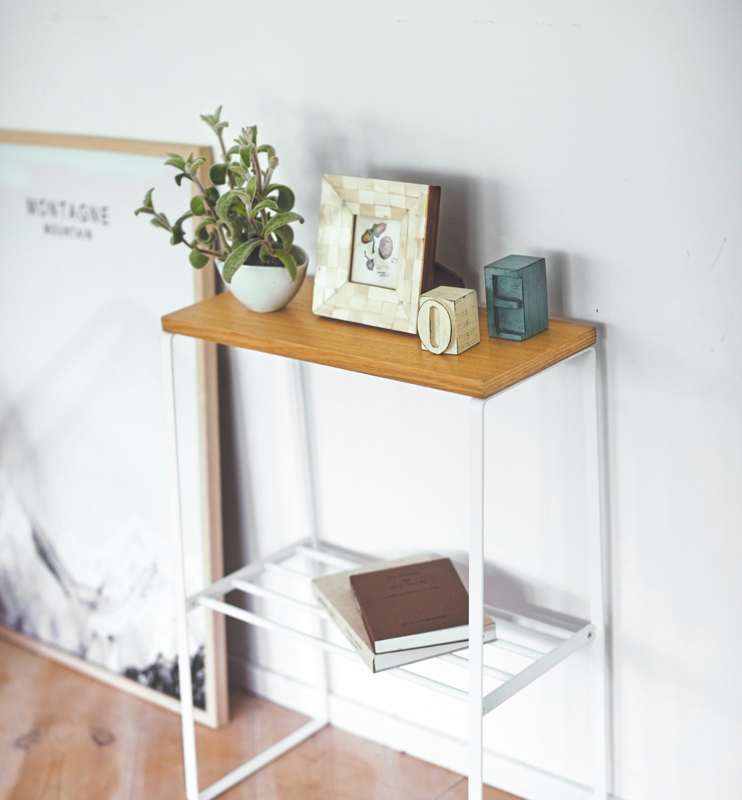 End Table (22" H) - Steel + Wood - Paranoid Ranch