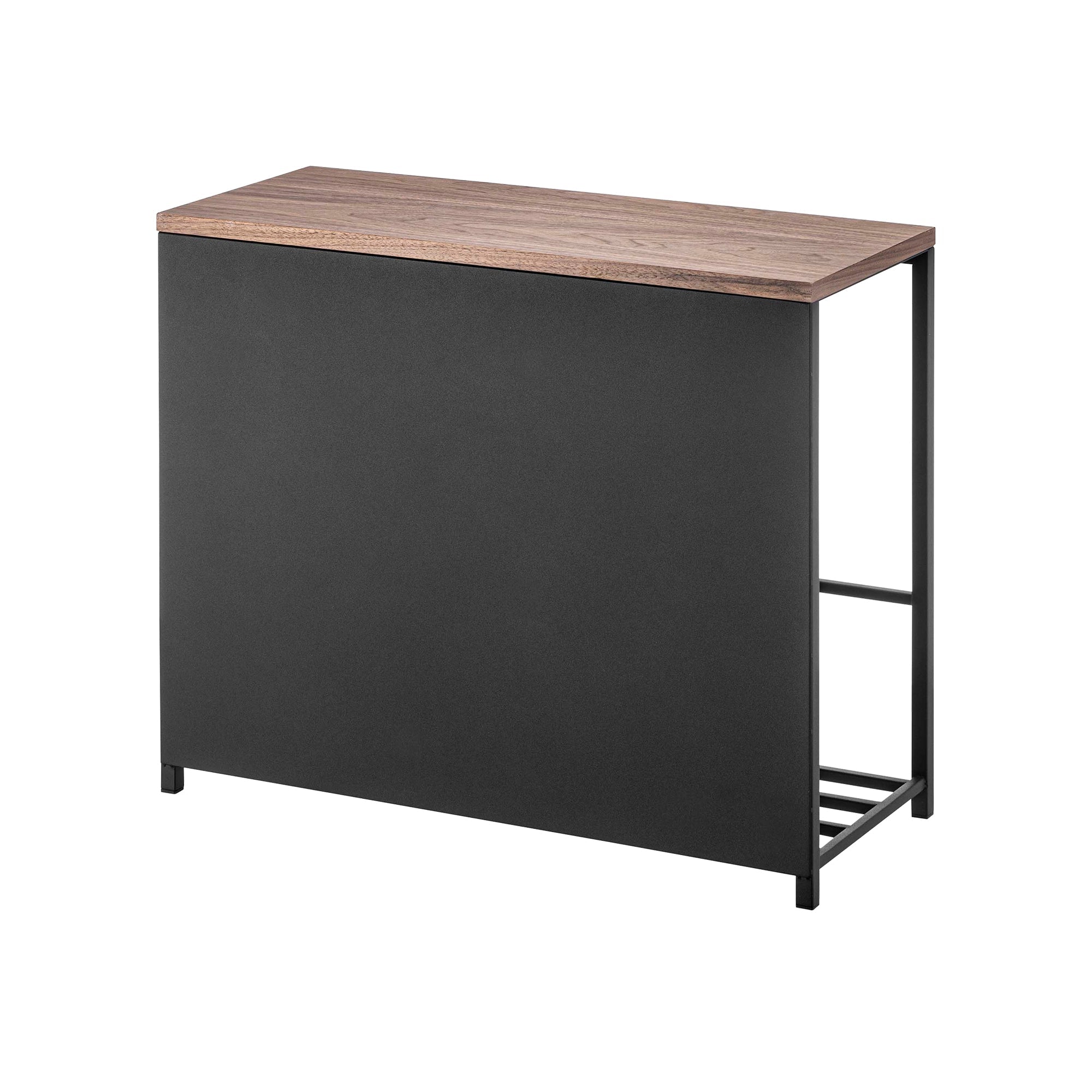 Entryway Storage Organizer & Bench (18" H) - Steel + Wood - Paranoid Ranch