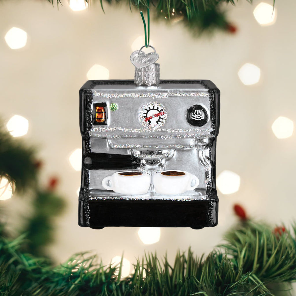 Espresso Machine Ornament - Paranoid Ranch