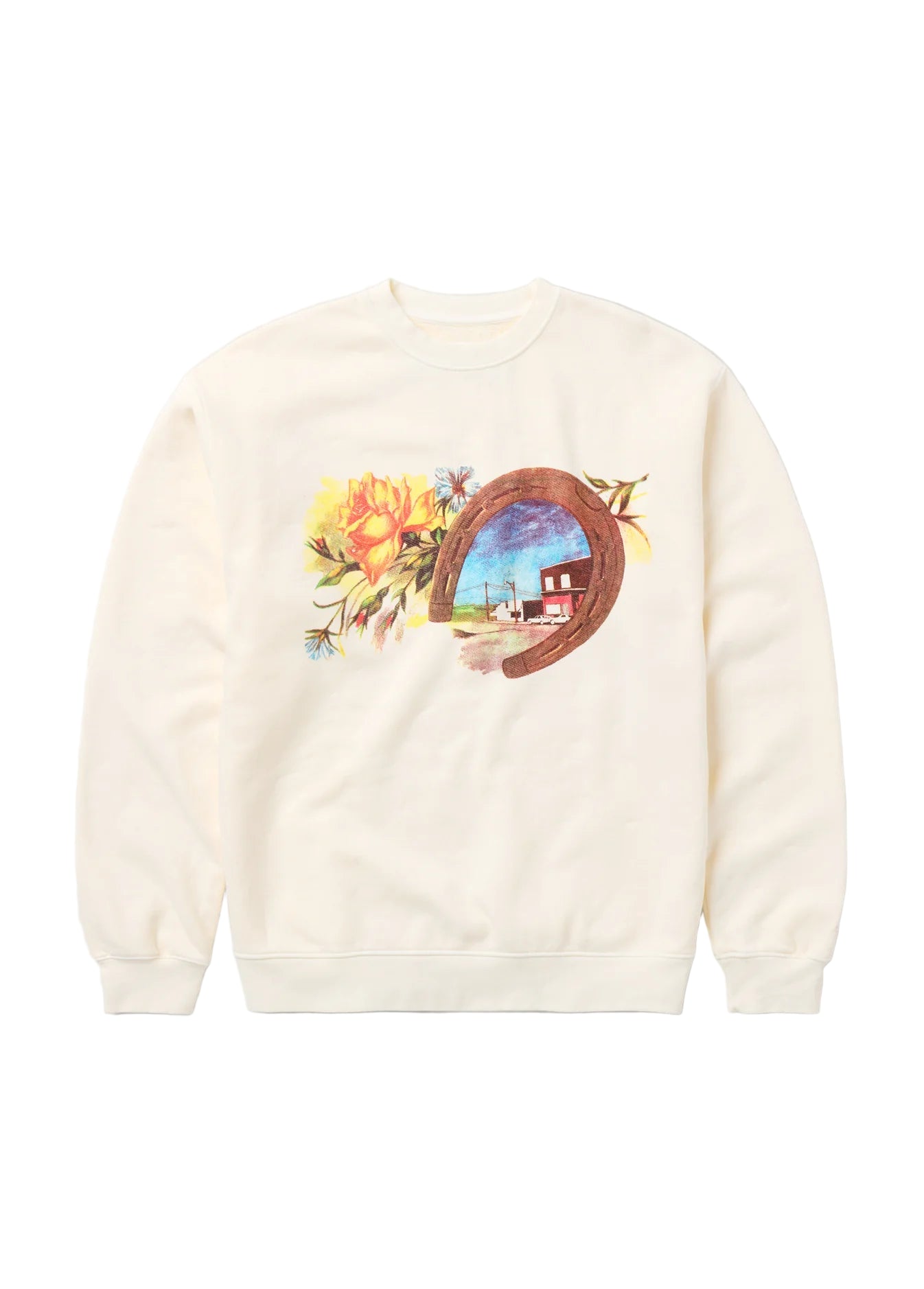 Everyones In Love With You Crewneck | Bone - Paranoid Ranch