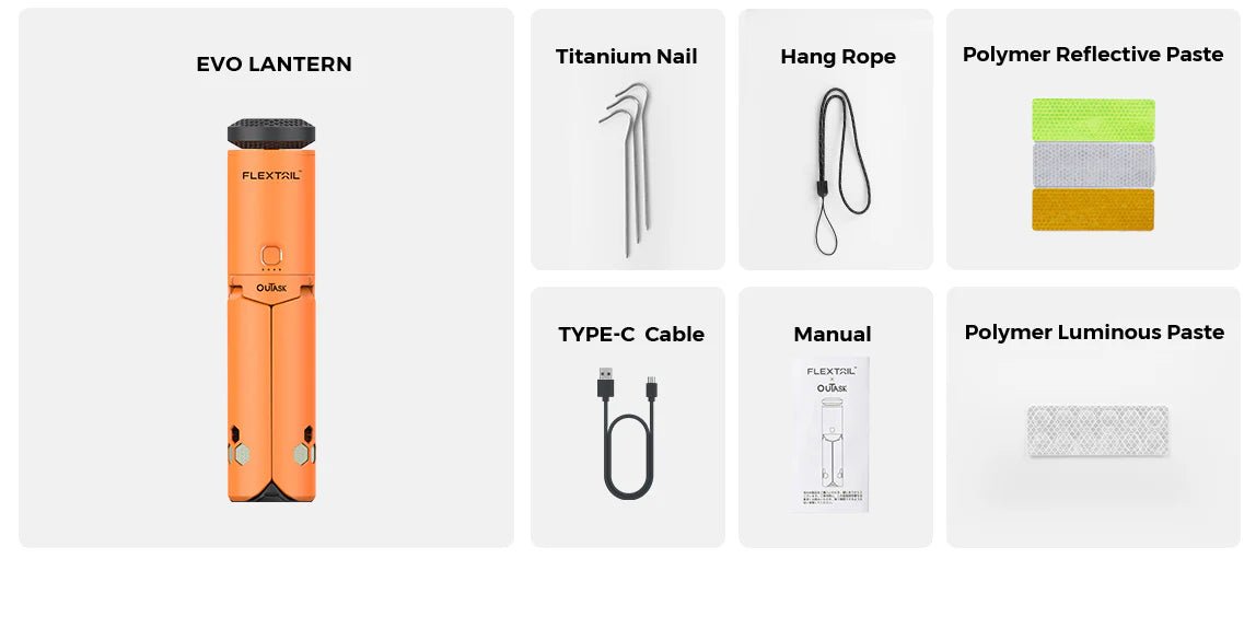 Evo Lantern 2 - in - 1 Telescopic Lantern & Power Bank - Paranoid Ranch