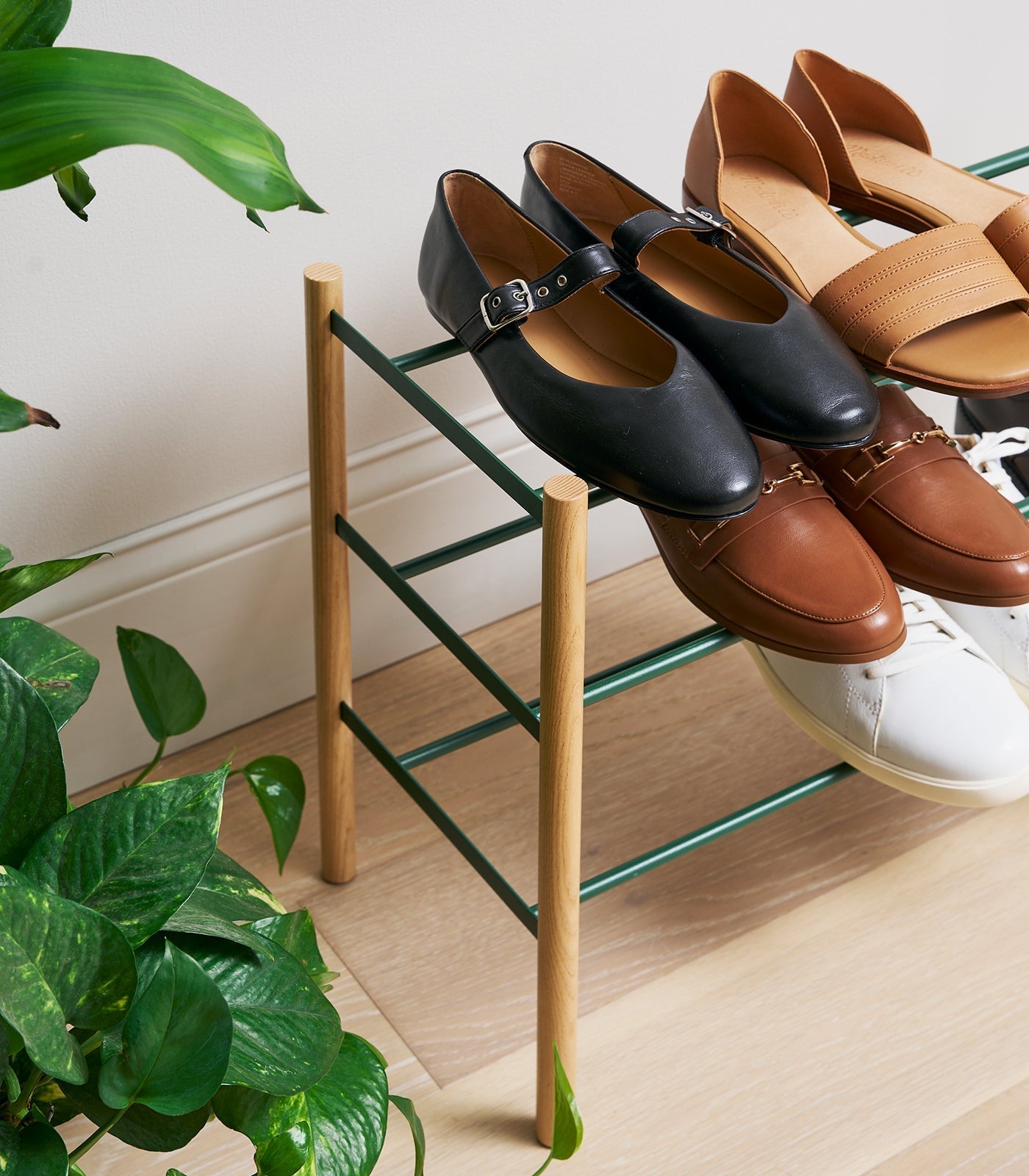 Expandable Shoe Rack (18" H) - Steel - Paranoid Ranch