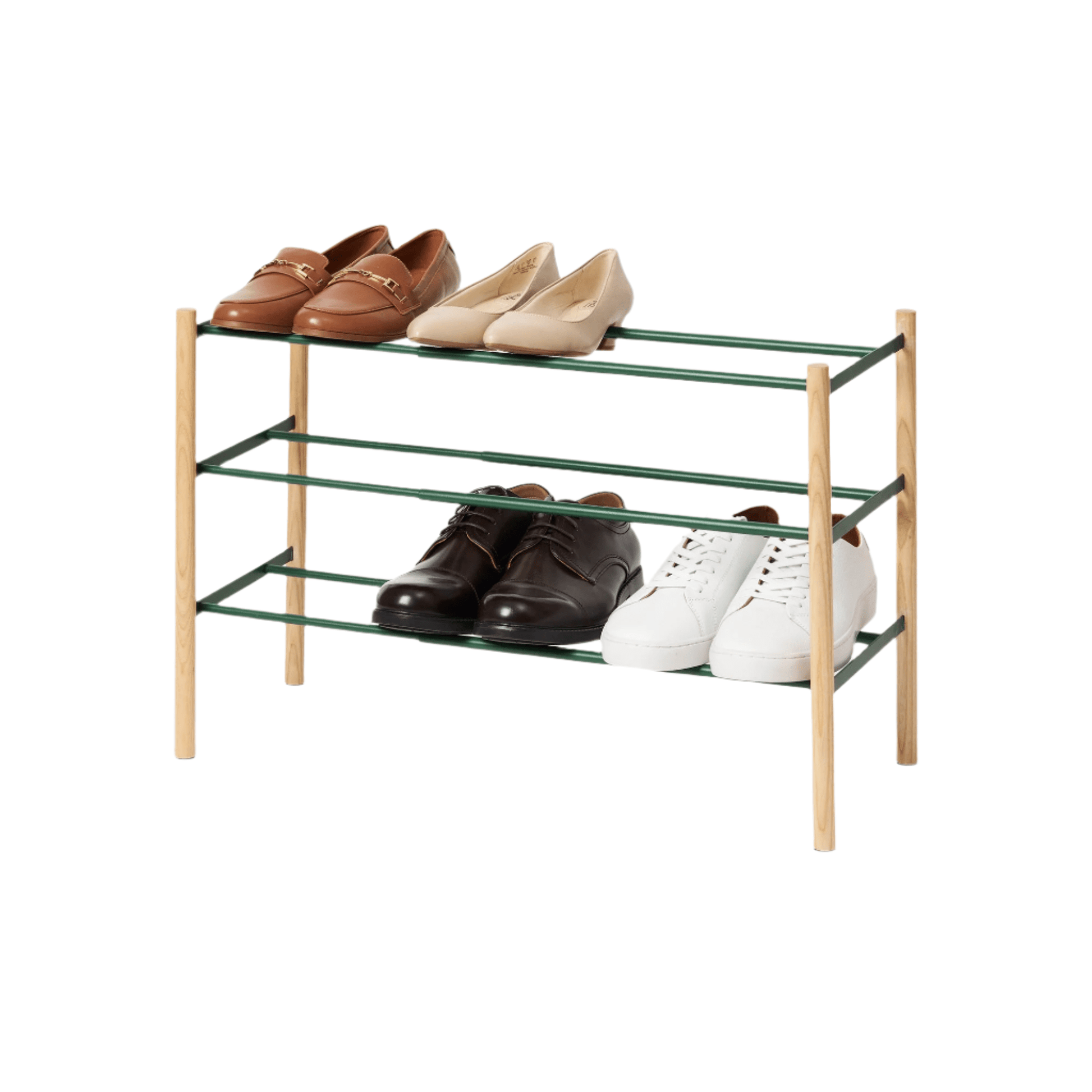 Expandable Shoe Rack (18" H) - Steel - Paranoid Ranch
