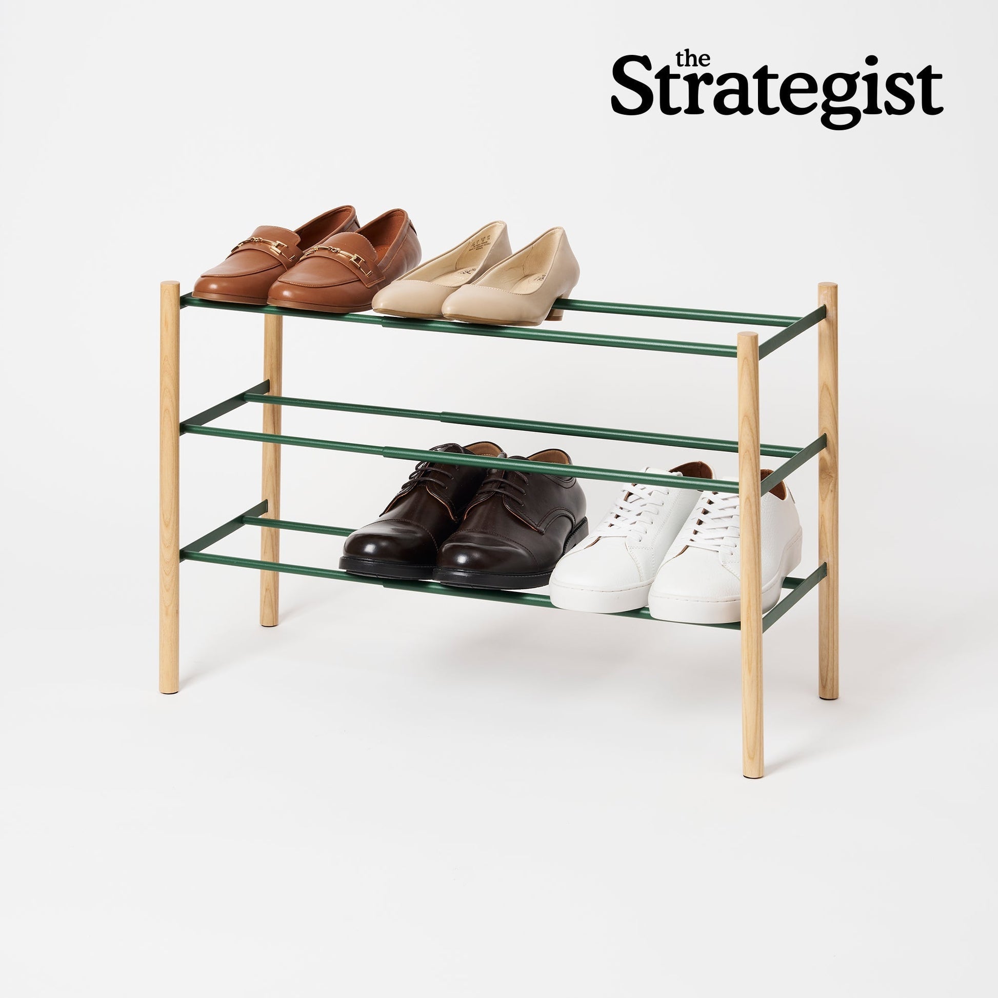 Expandable Shoe Rack (18" H) - Steel - Paranoid Ranch