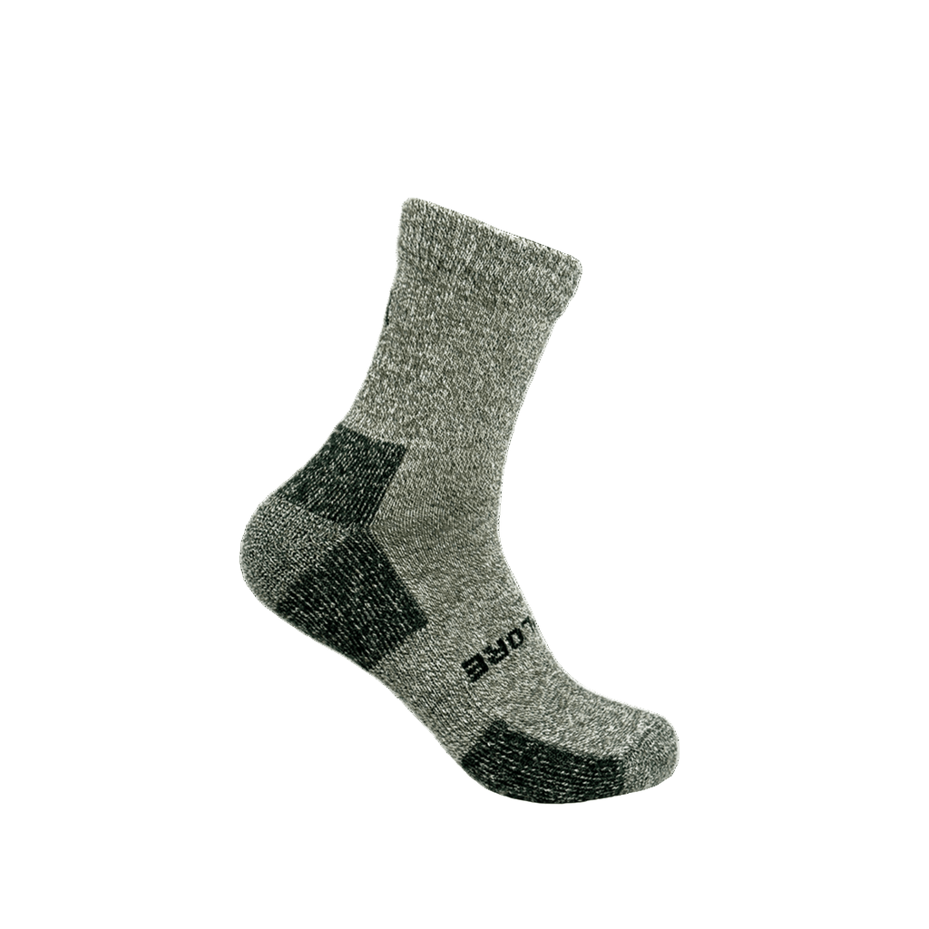 Explore Mid - Weight 6" Crew Alpaca Sock - Paranoid Ranch