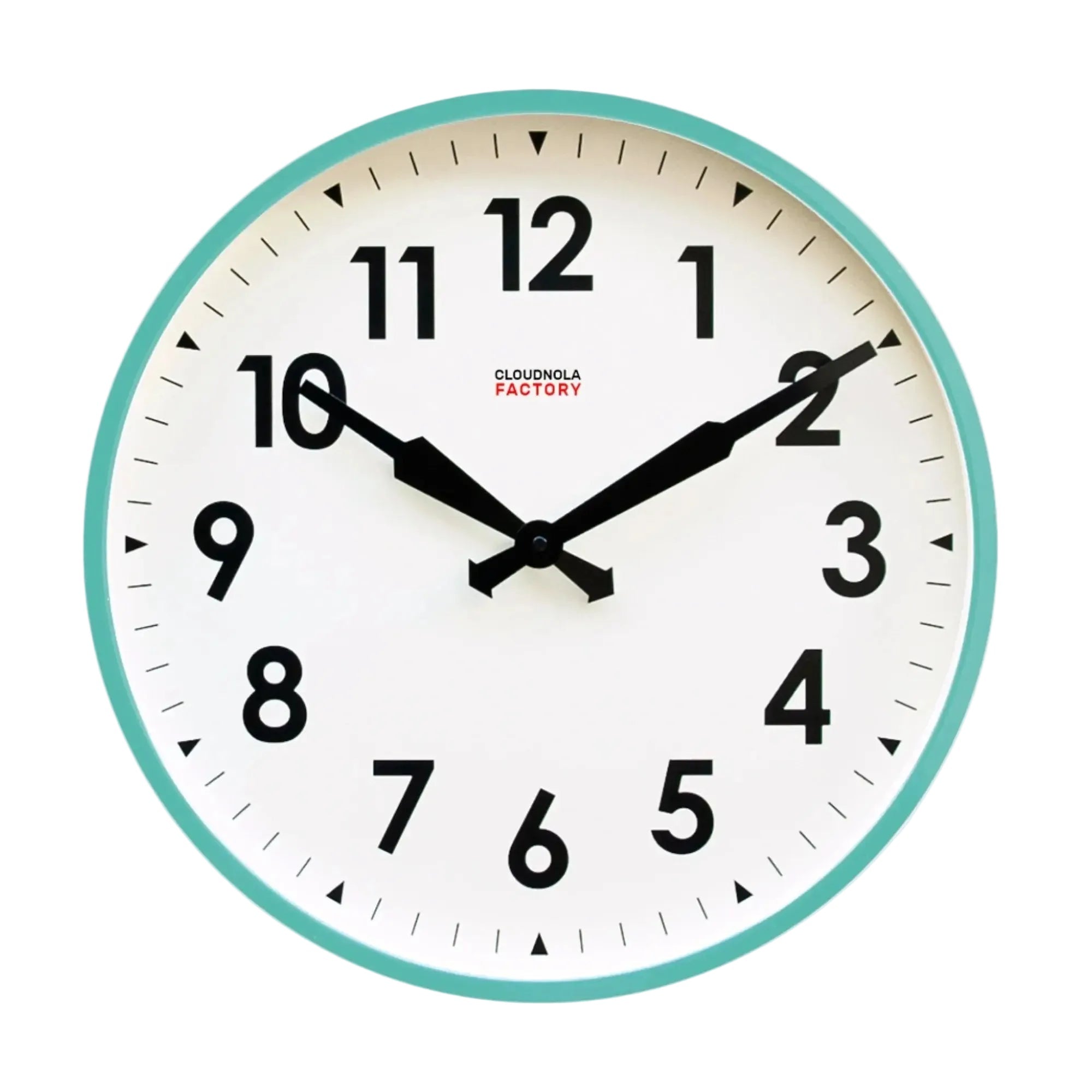 Factory Turquoise XL Clock - Paranoid Ranch