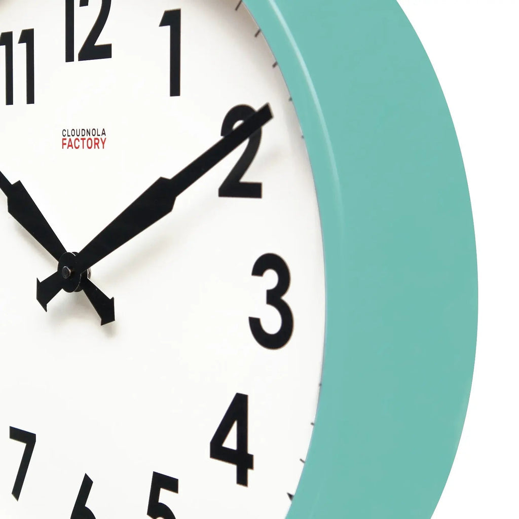 Factory Turquoise XL Clock - Paranoid Ranch