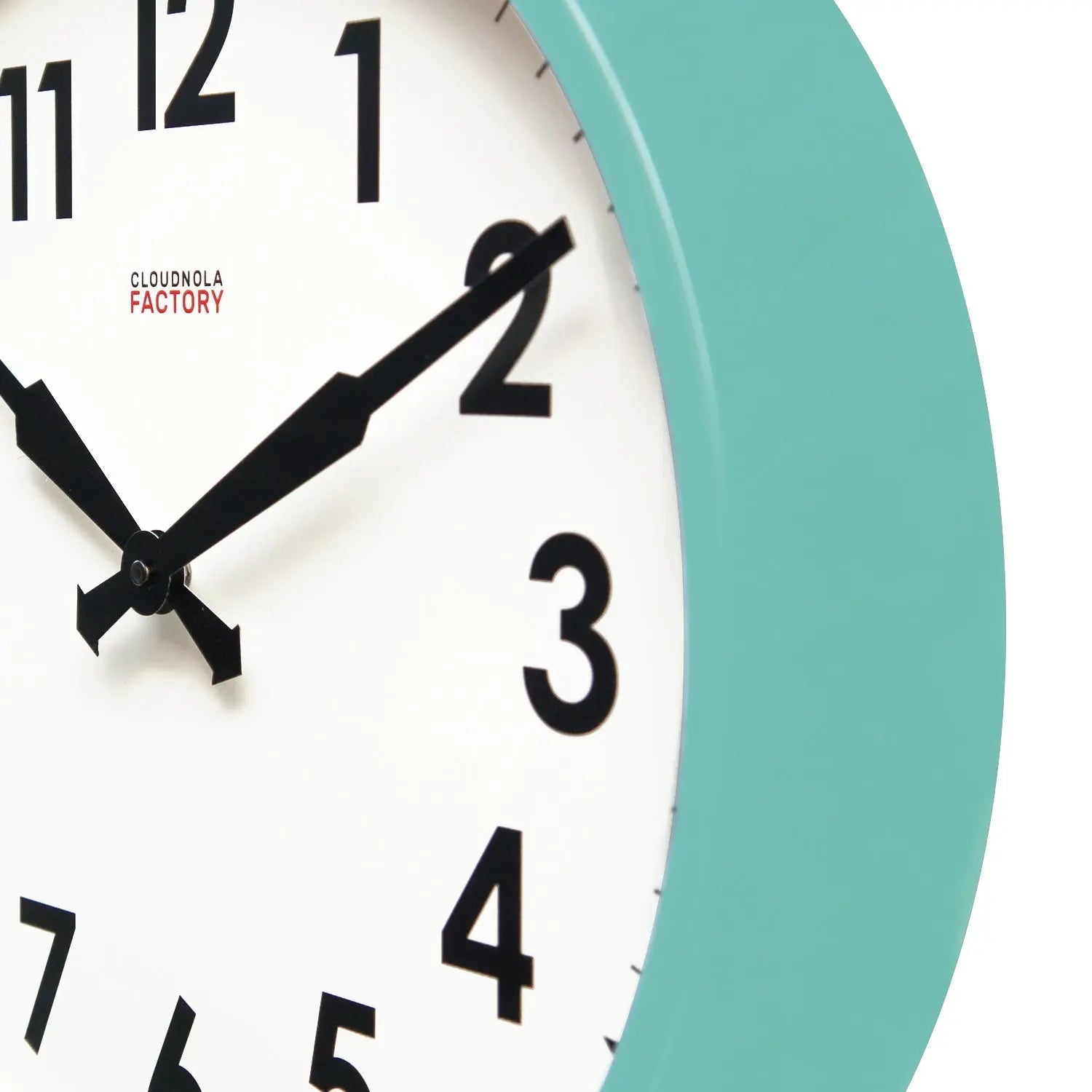 Factory Turquoise XL Clock - Paranoid Ranch