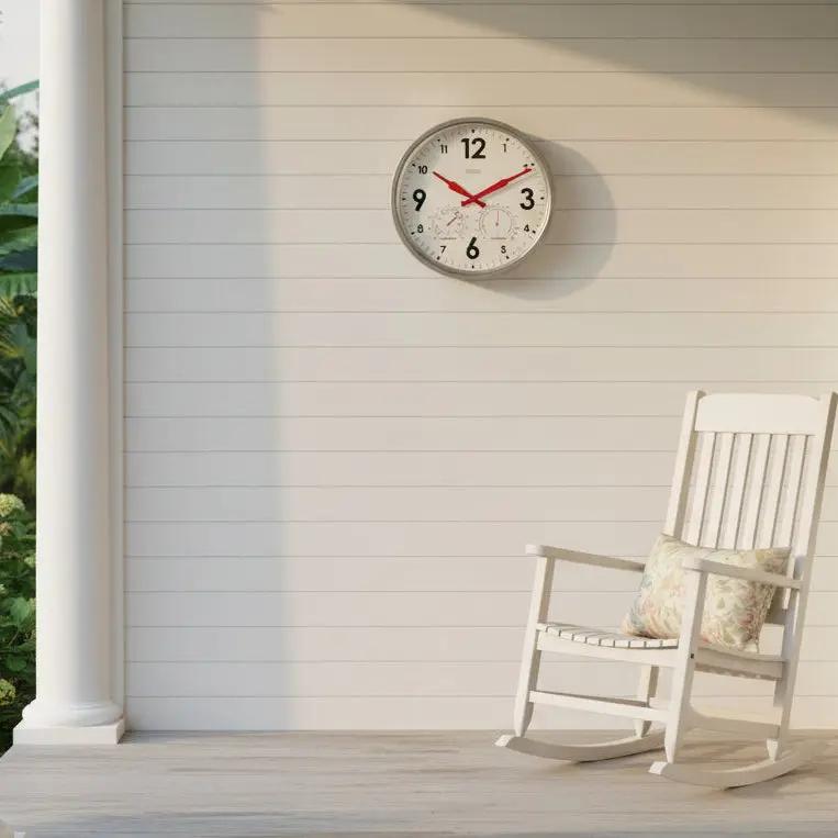 Factory Zinc Outdoor Clock - Paranoid Ranch