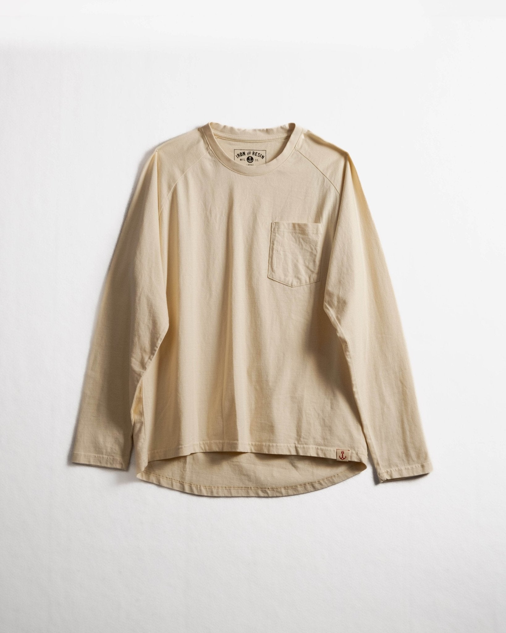 Faded Pocket Raglan - Paranoid Ranch