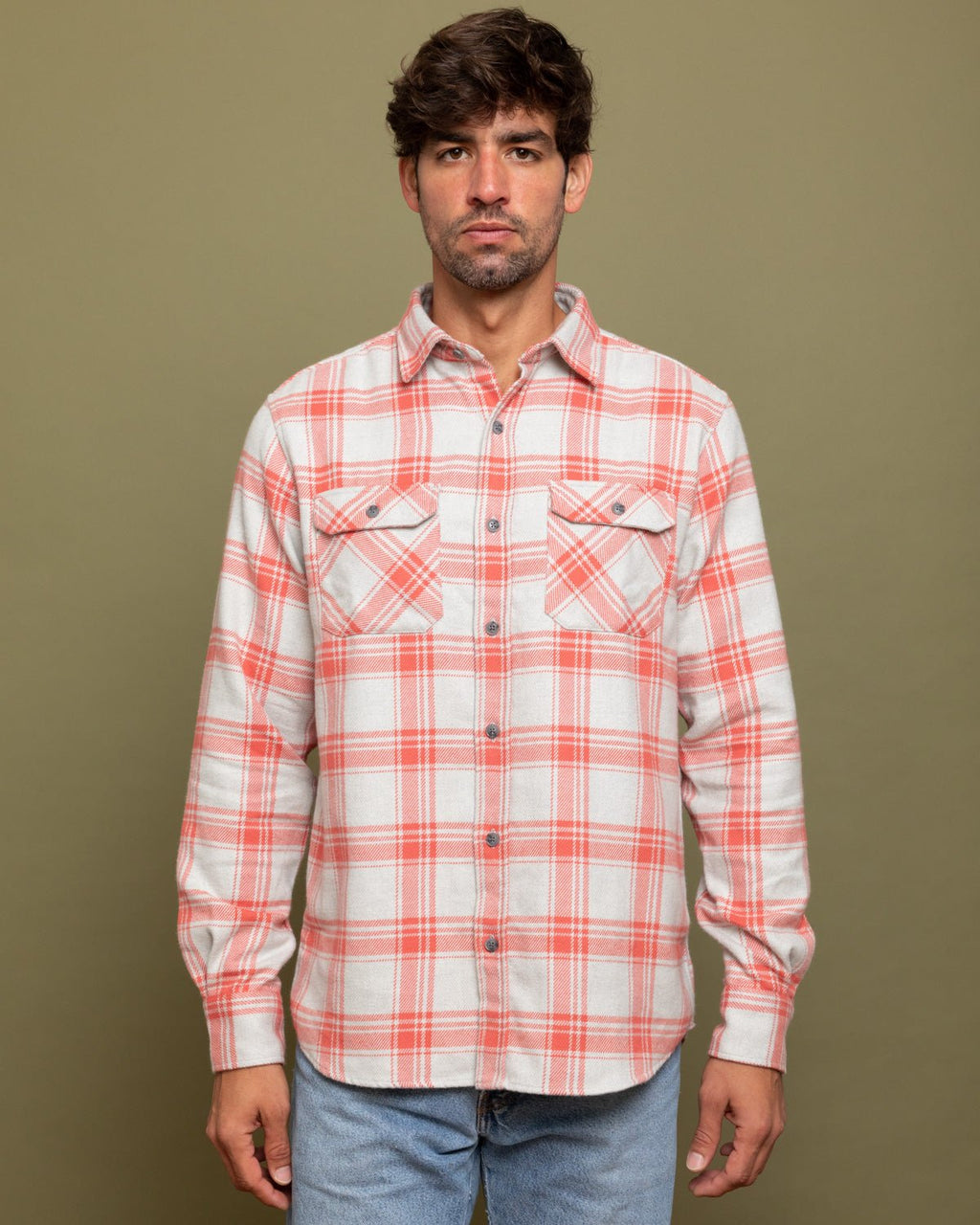 Field Grand Flannel, Oatmeal - Paranoid Ranch