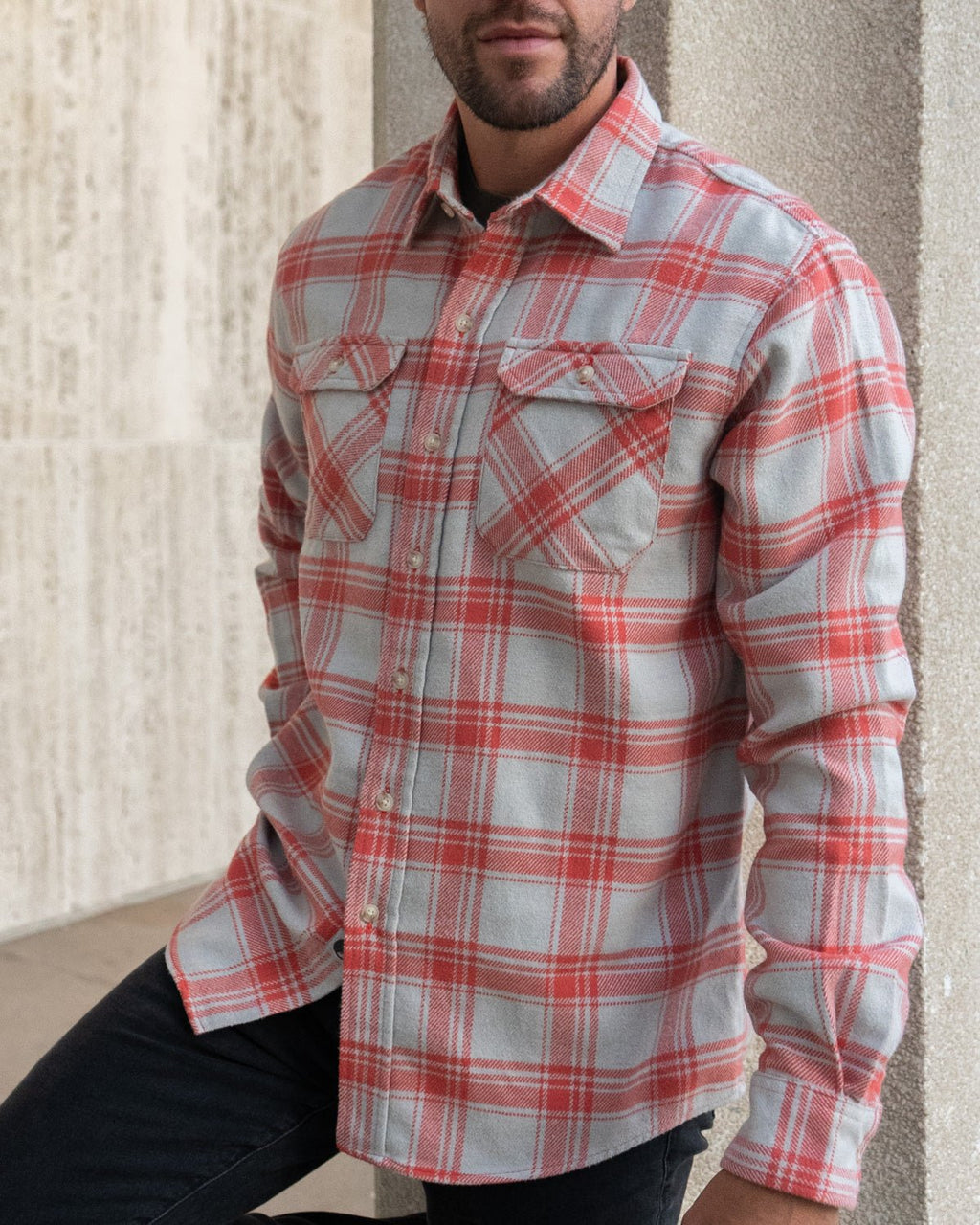 Field Grand Flannel, Oatmeal - Paranoid Ranch