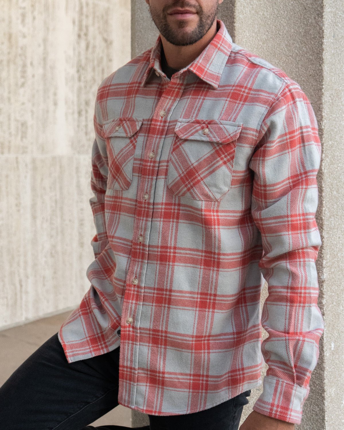 Field Grand Flannel, Oatmeal - Paranoid Ranch