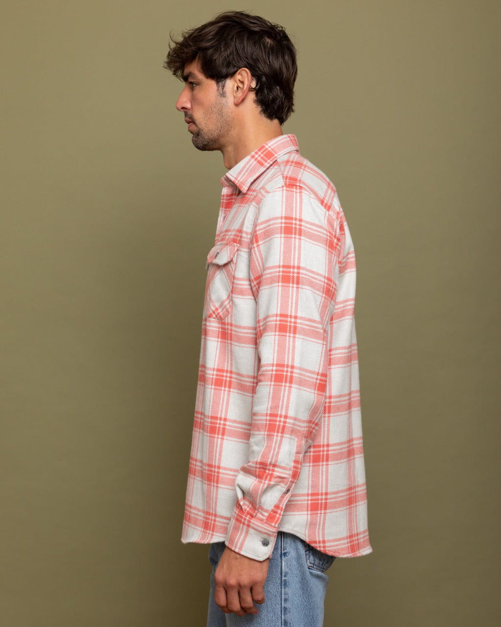 Field Grand Flannel, Oatmeal - Paranoid Ranch