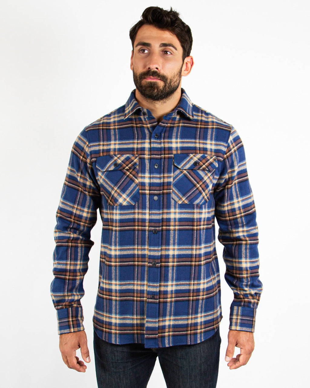 Field Grand Flannel, Pecan Plaid - Paranoid Ranch
