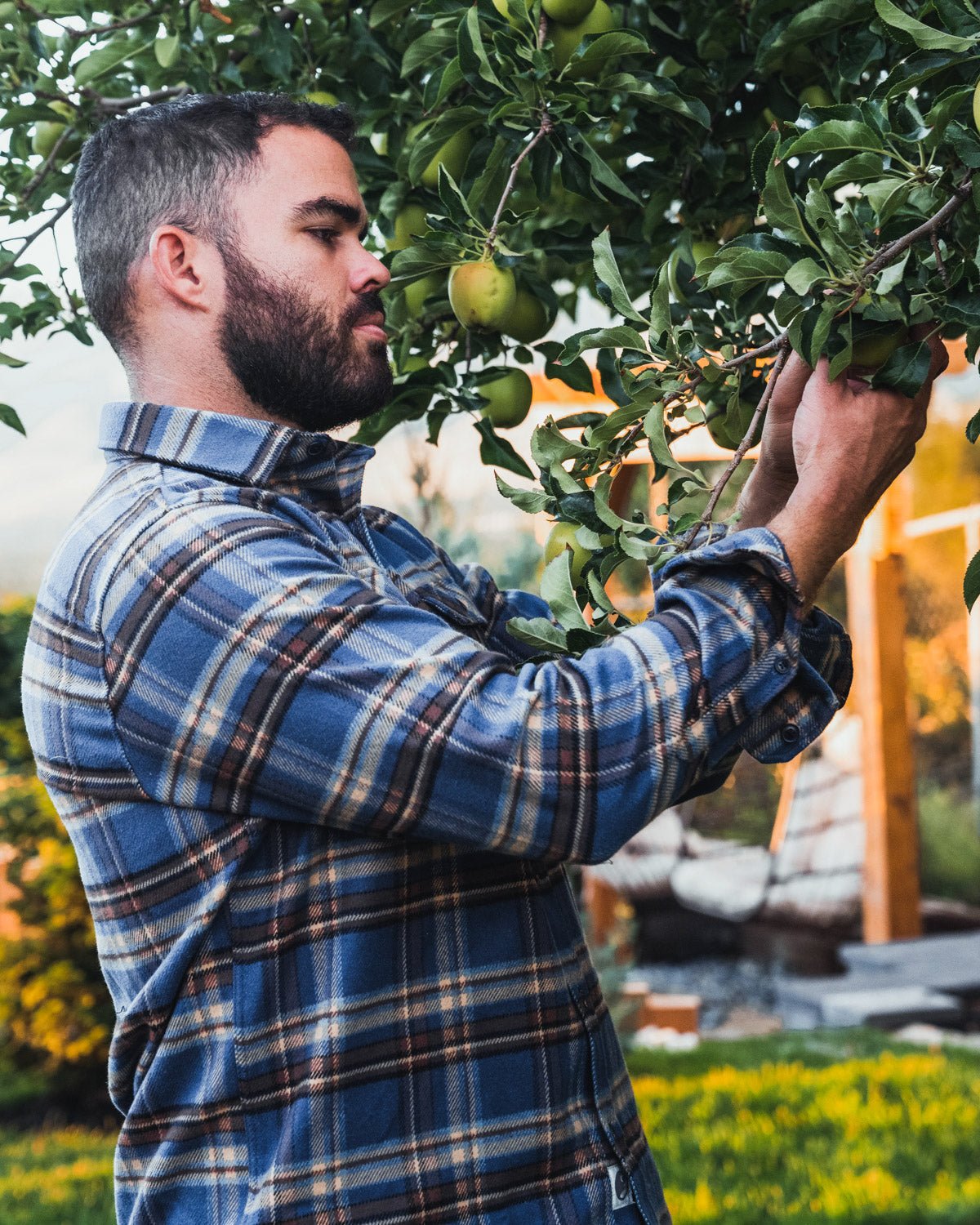 Field Grand Flannel, Pecan Plaid - Paranoid Ranch