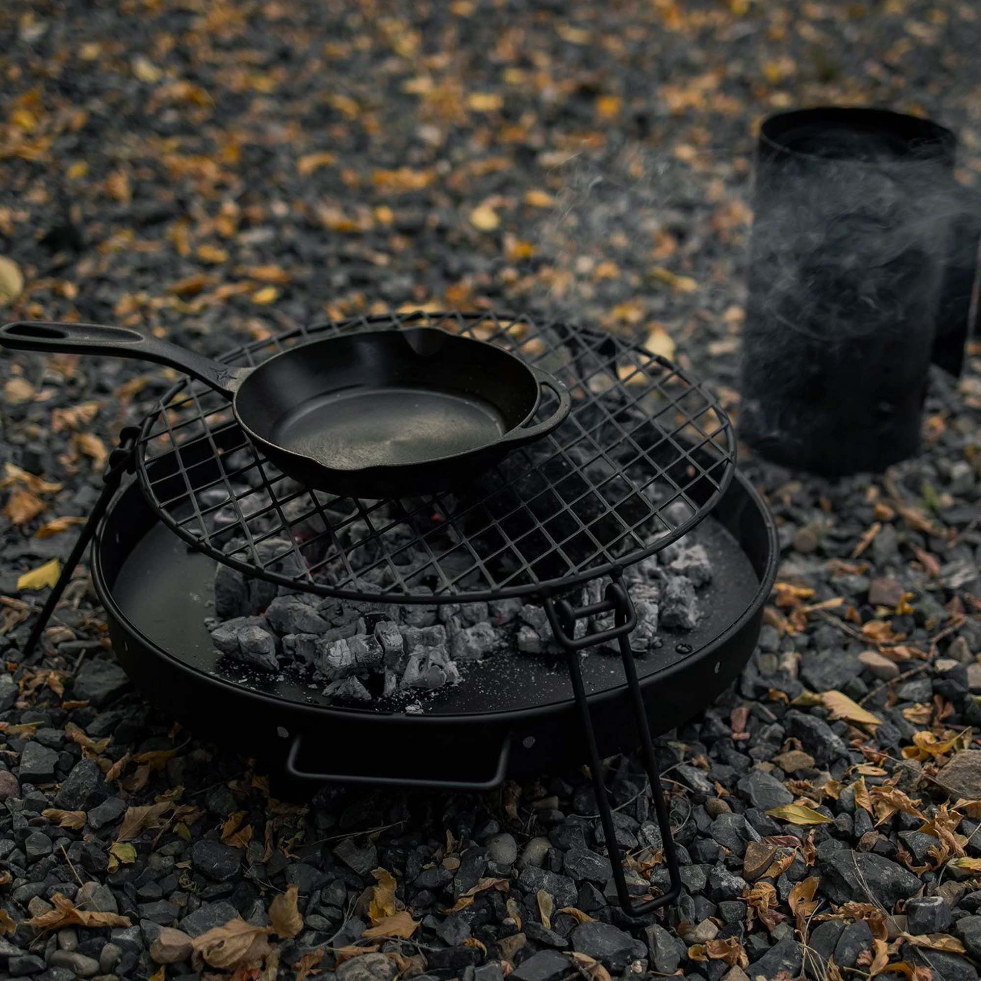 Fire Pit Grill Grate - Circular - Paranoid Ranch