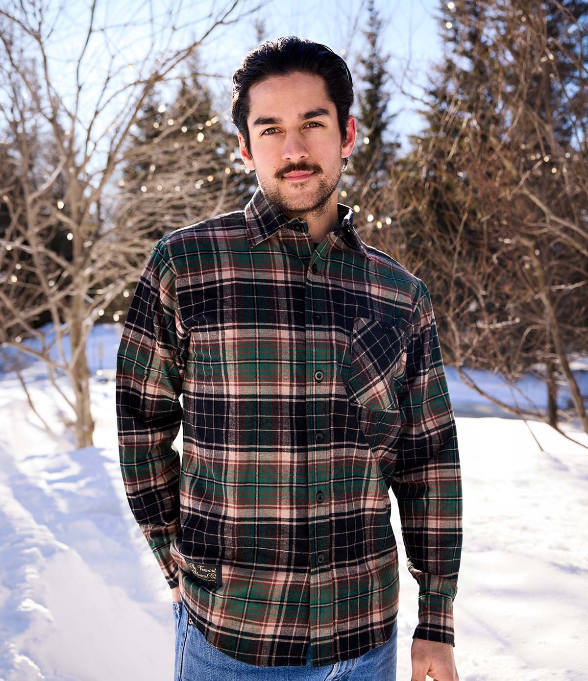Fitted Flannel Shirt - Earth - Paranoid Ranch