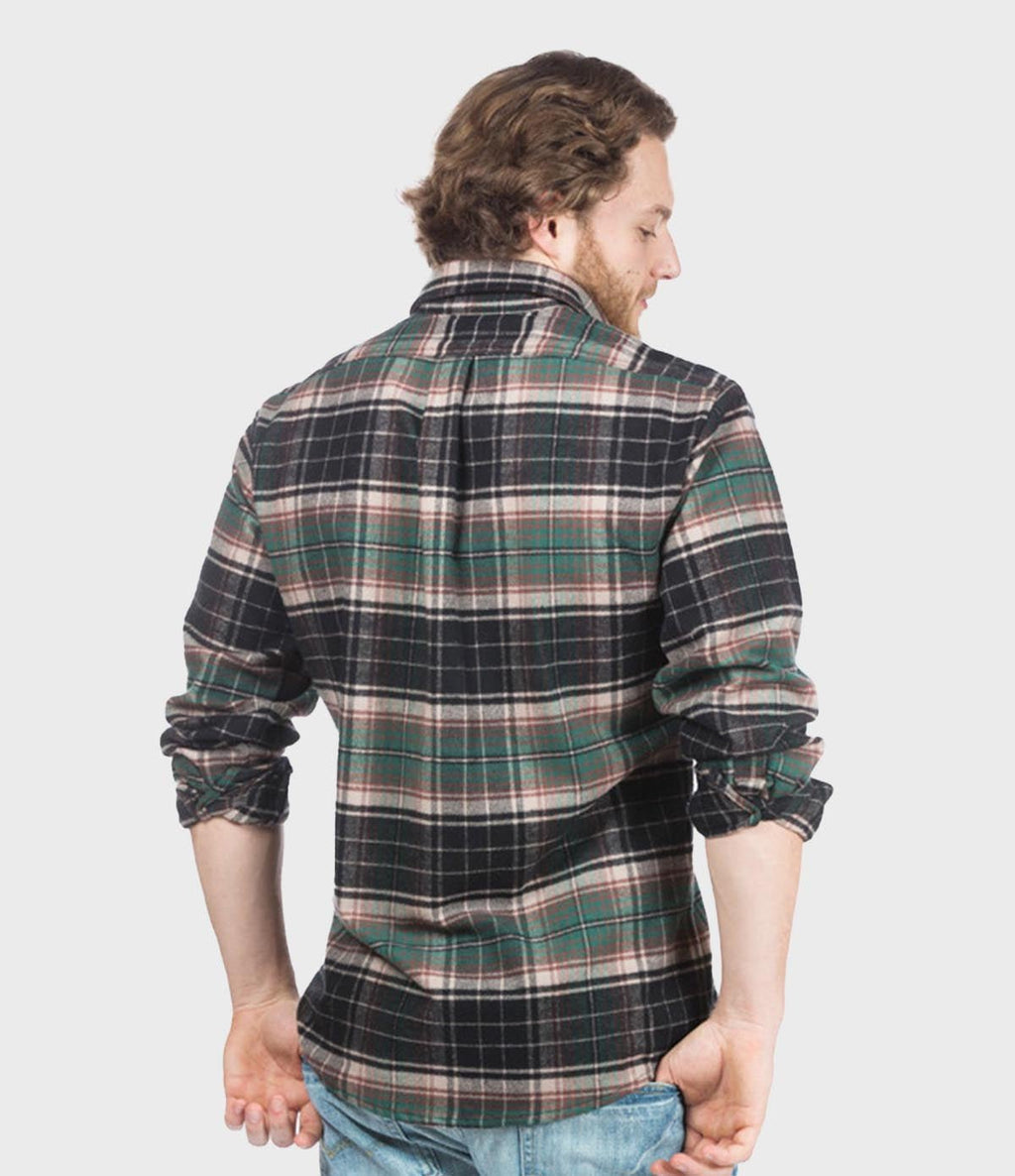 Fitted Flannel Shirt - Earth - Paranoid Ranch