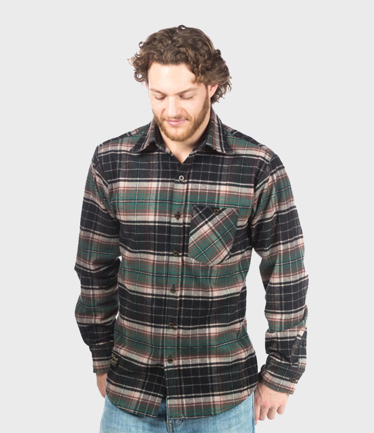 Fitted Flannel Shirt - Earth - Paranoid Ranch