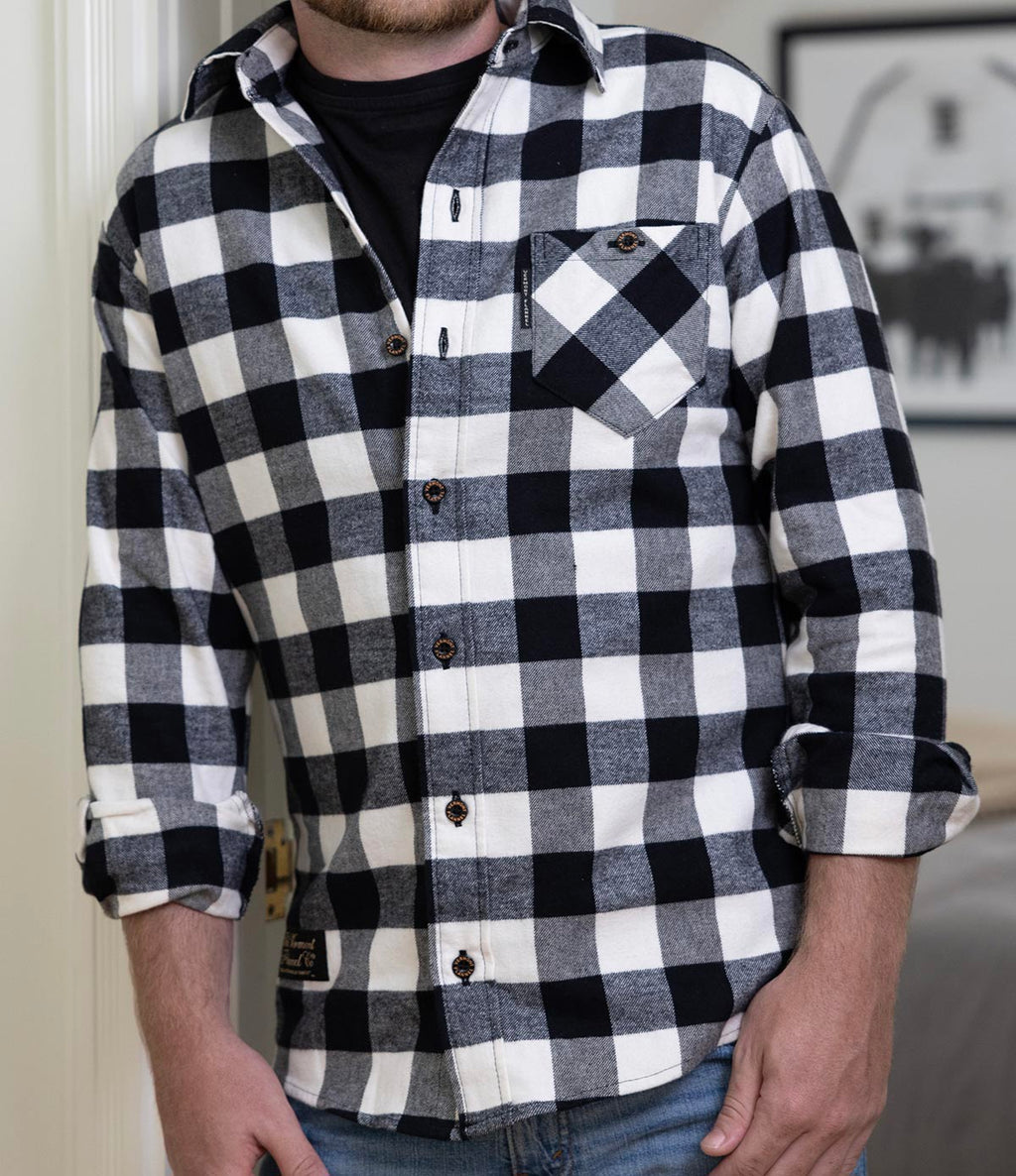 Fitted Flannel Shirt - Upcountry Check - Paranoid Ranch