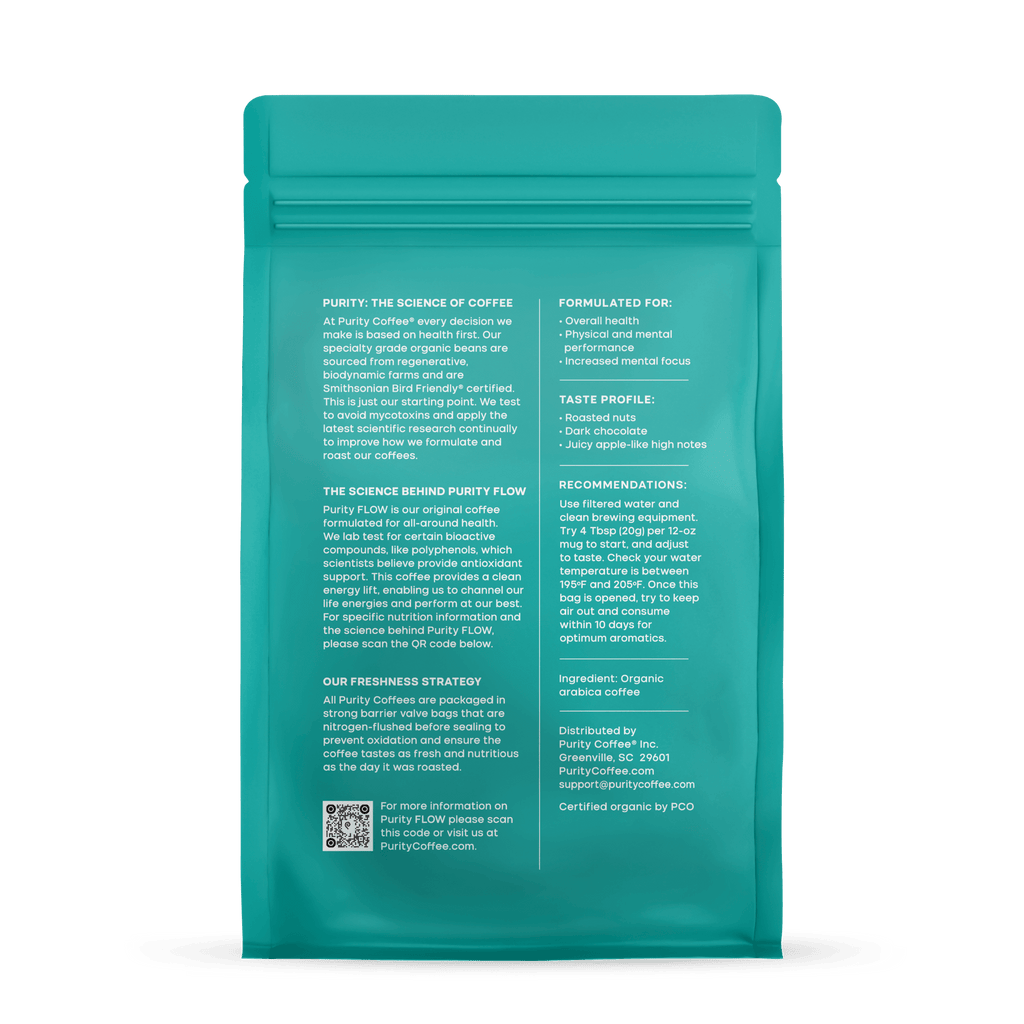 FLOW: Original Medium Roast Ground Coffee - Paranoid Ranch