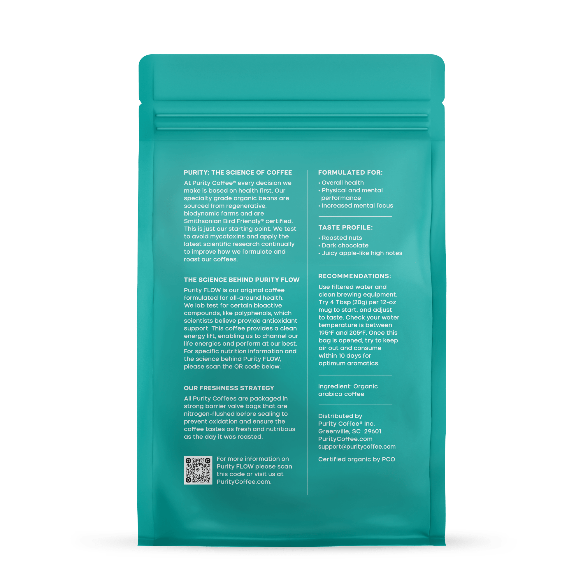 FLOW: Original Medium Roast Ground Coffee - Paranoid Ranch