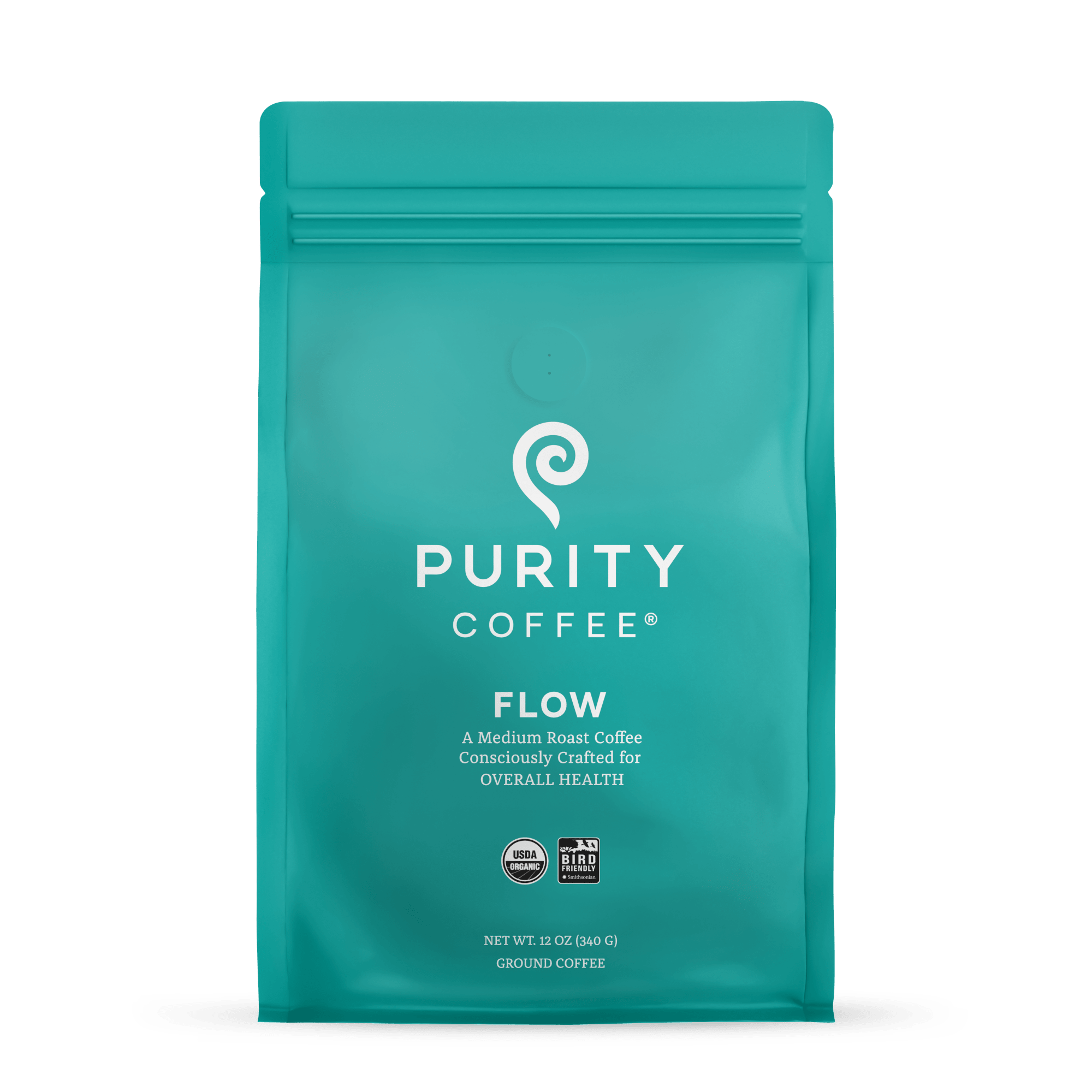 FLOW: Original Medium Roast Ground Coffee - Paranoid Ranch