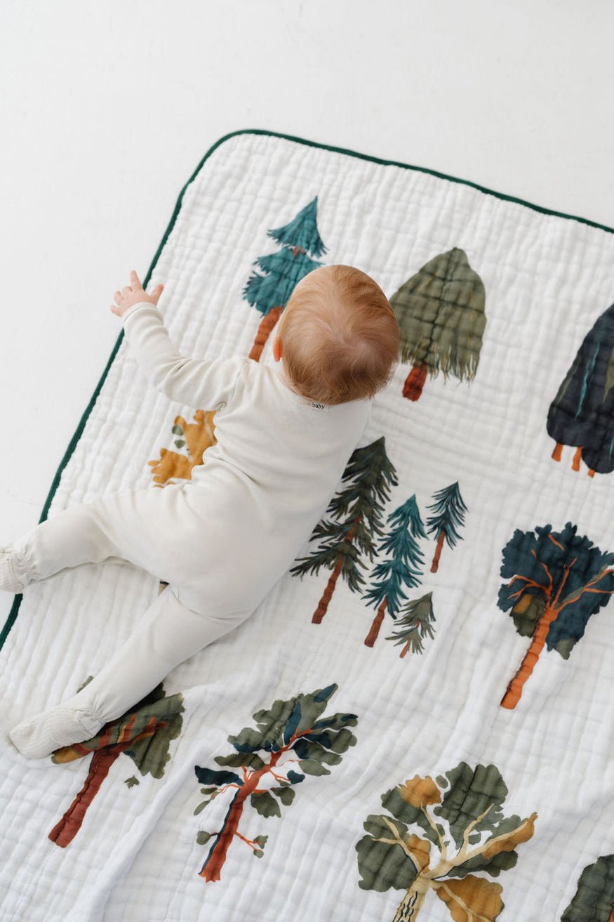 Forest Trees Quilt - Paranoid Ranch