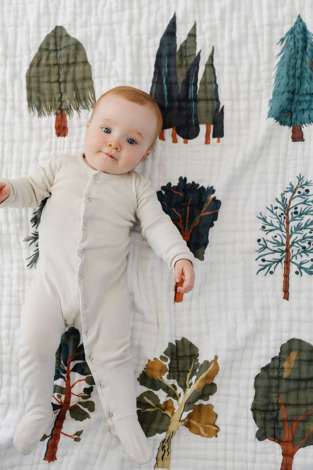 Forest Trees Quilt - Paranoid Ranch