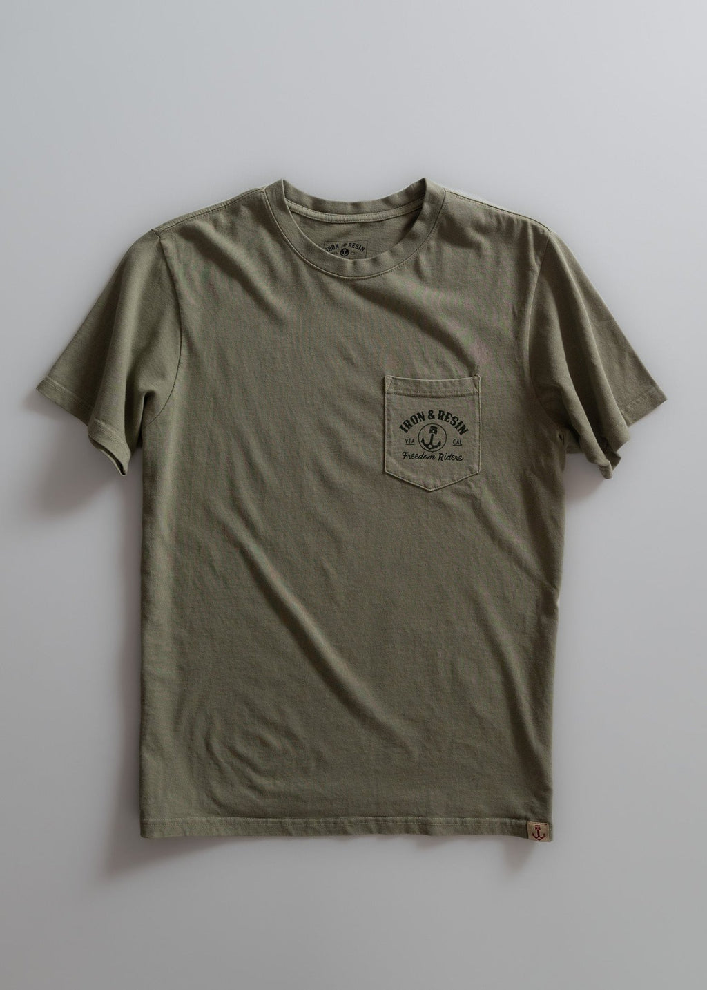 Fortune Favors the Brave Pocket Tee - Paranoid Ranch