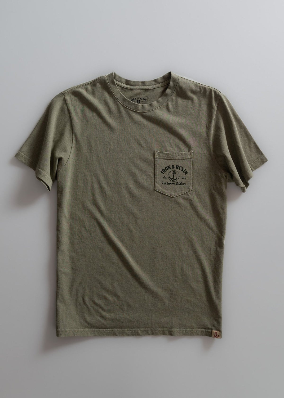 Fortune Favors the Brave Pocket Tee - Paranoid Ranch