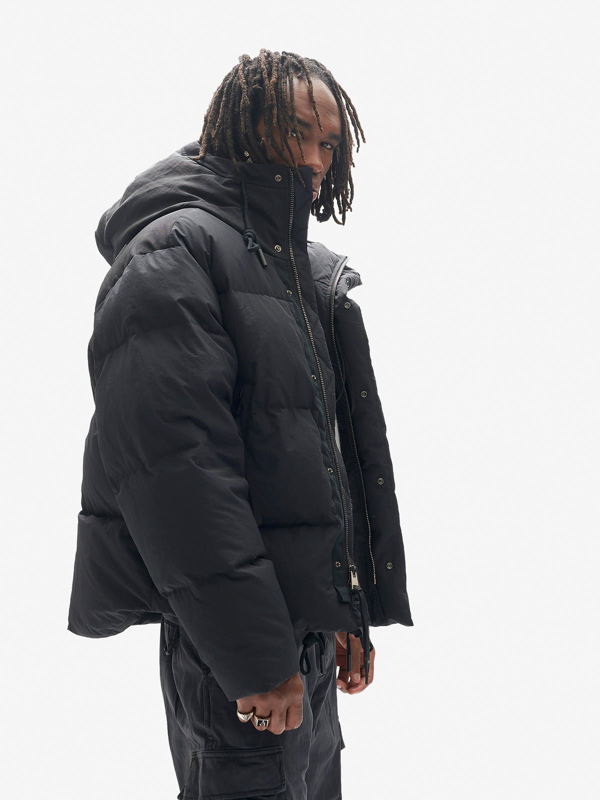 Fowler Down Jacket - Black - Paranoid Ranch