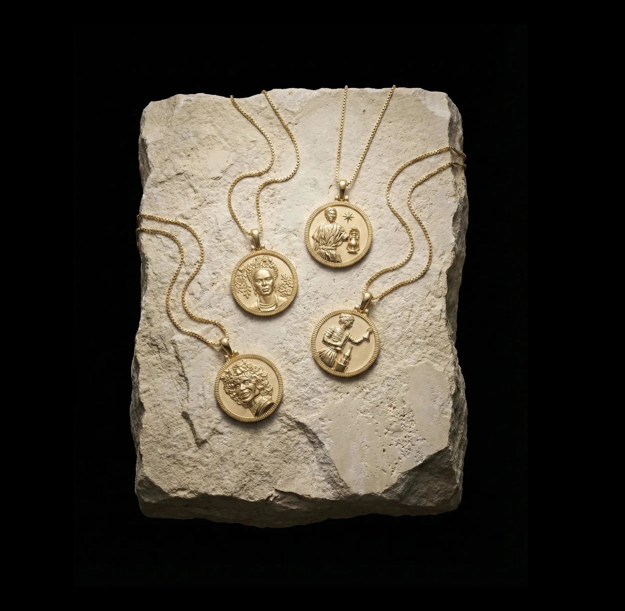 Frida Kahlo Real-Life Goddess Necklace - Paranoid Ranch