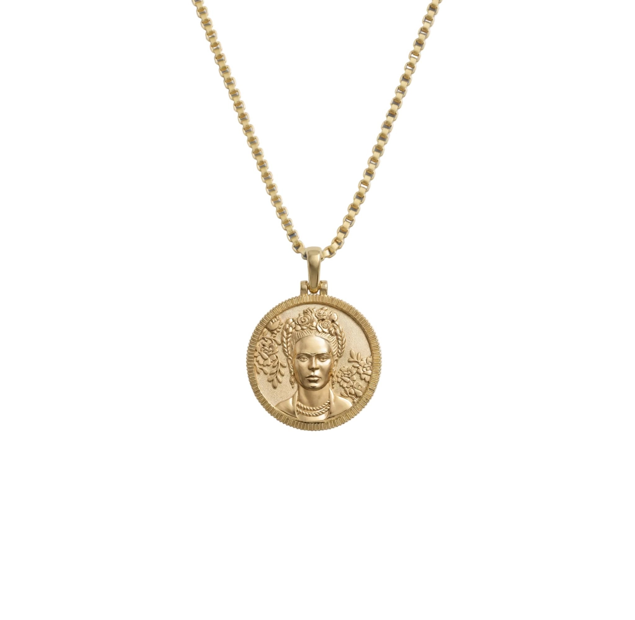 Frida Kahlo Real-Life Goddess Necklace - Paranoid Ranch