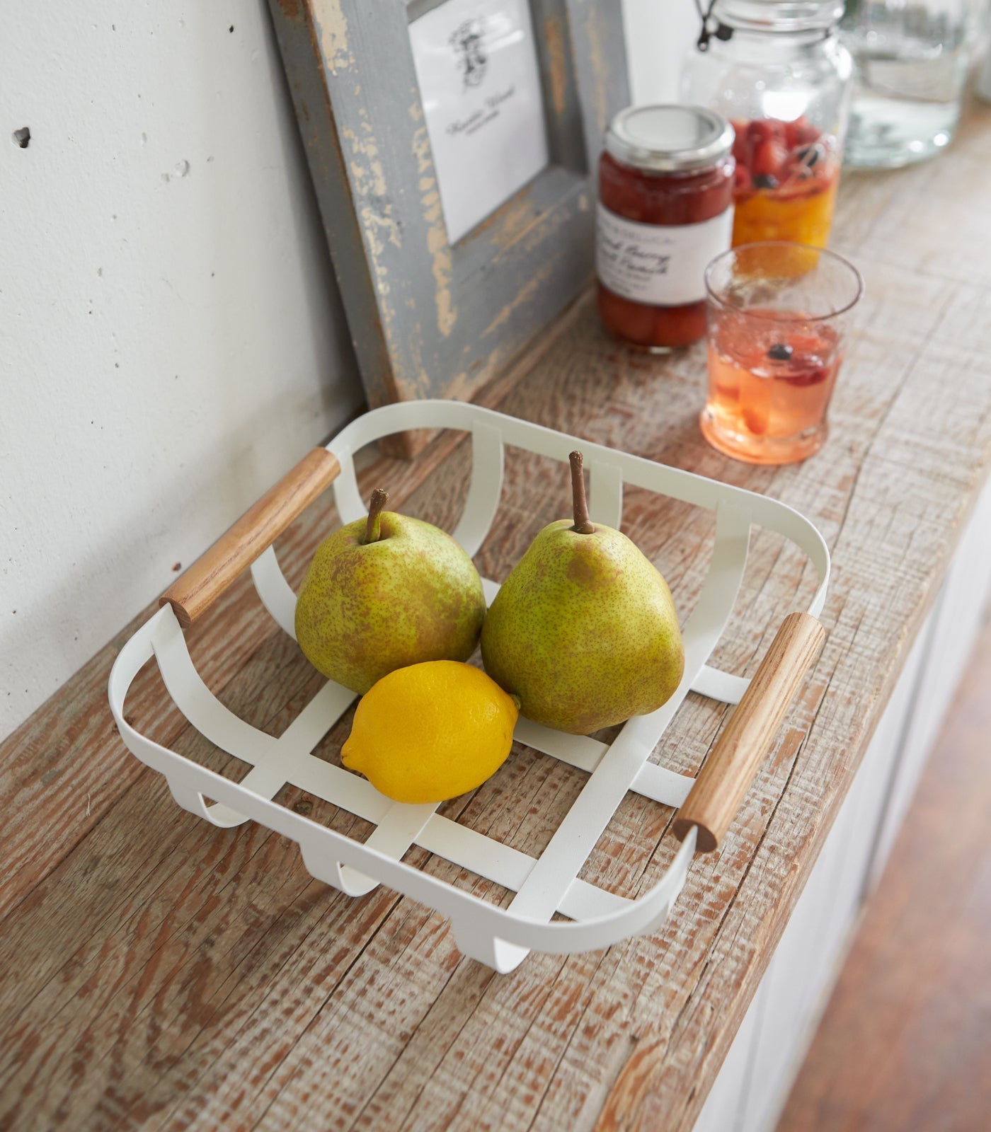 Fruit Basket - Steel + Wood - Paranoid Ranch