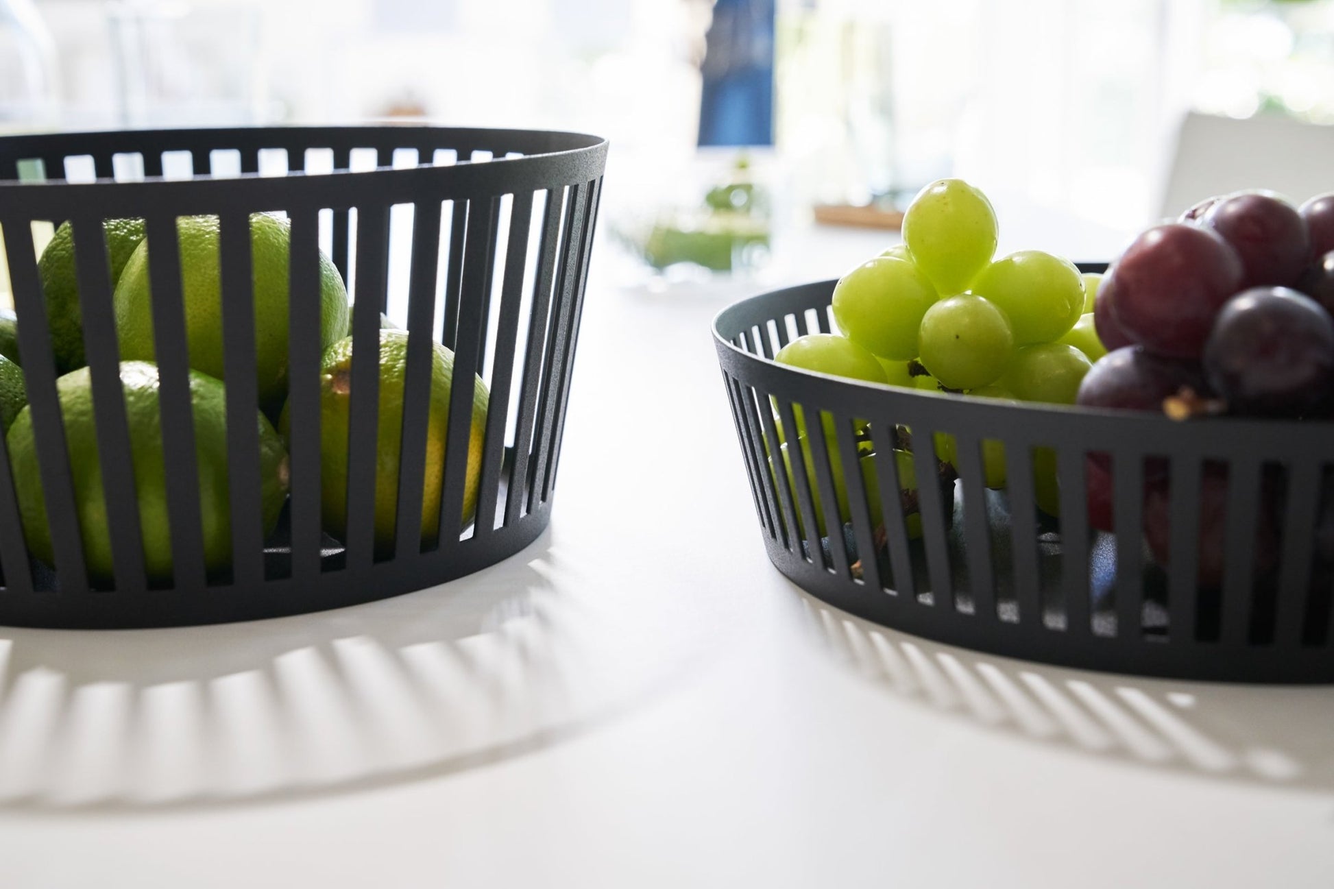 Fruit Basket - Tall - Steel - Paranoid Ranch