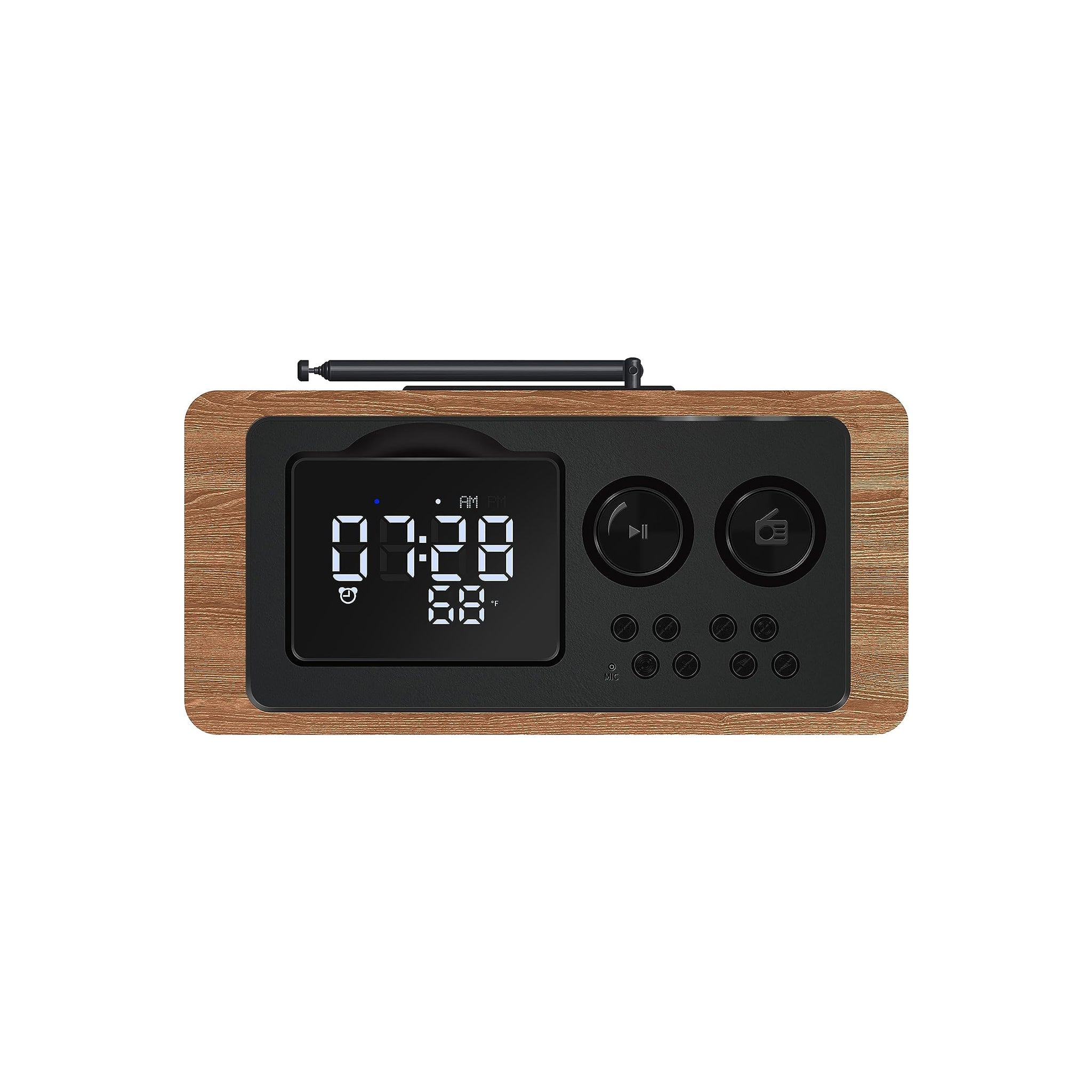 Fuse Zide Vintage Retro Radio with Alarm Clock - Paranoid Ranch